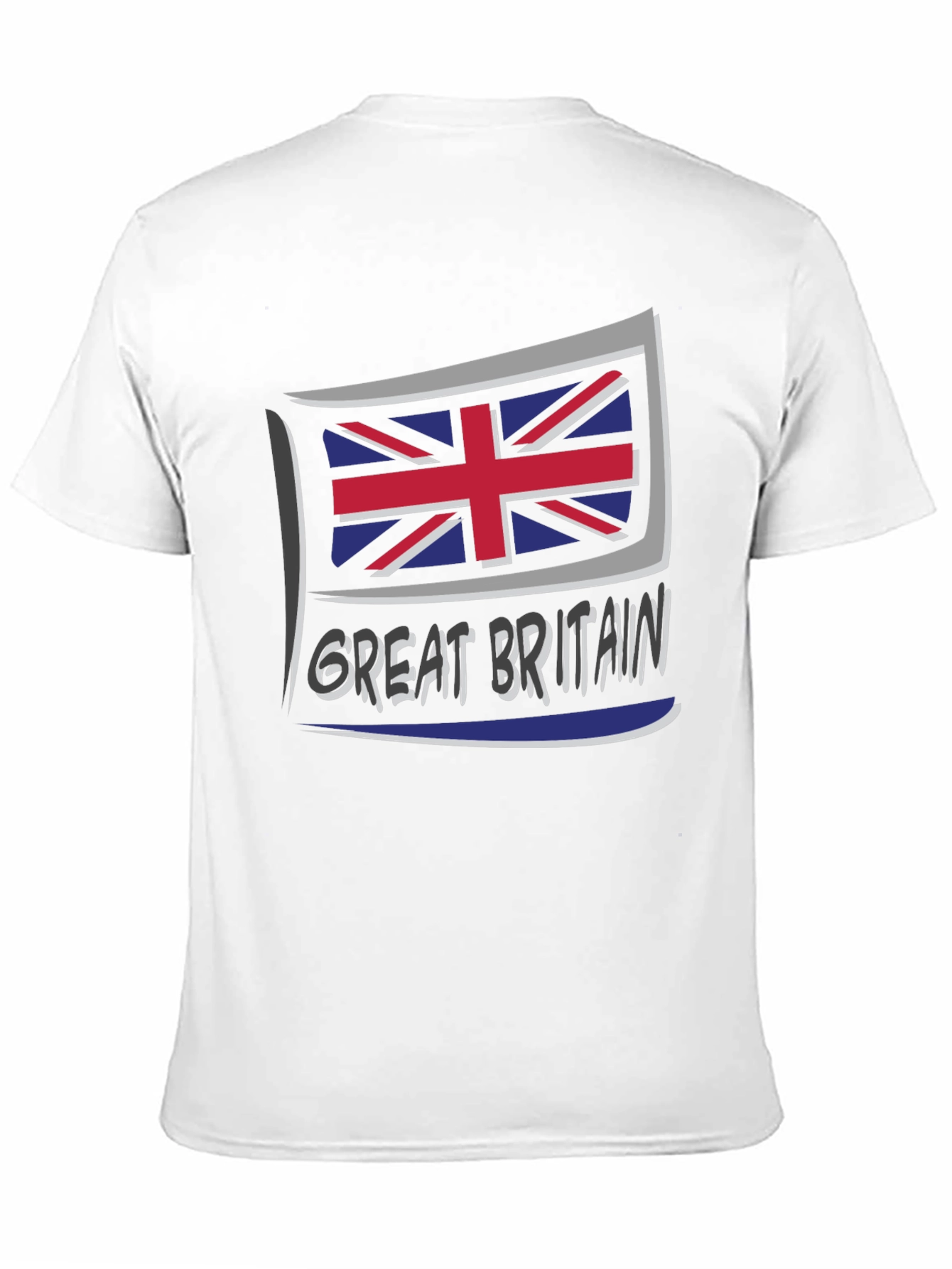 Great Britain Flag Graphic T-Shirt