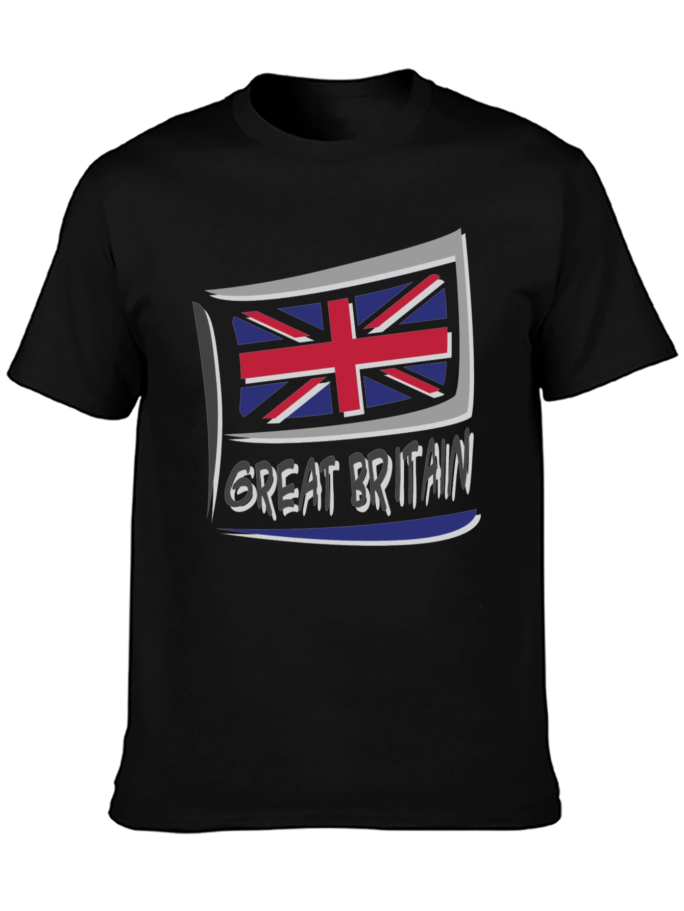 Great Britain Flag Graphic T-Shirt