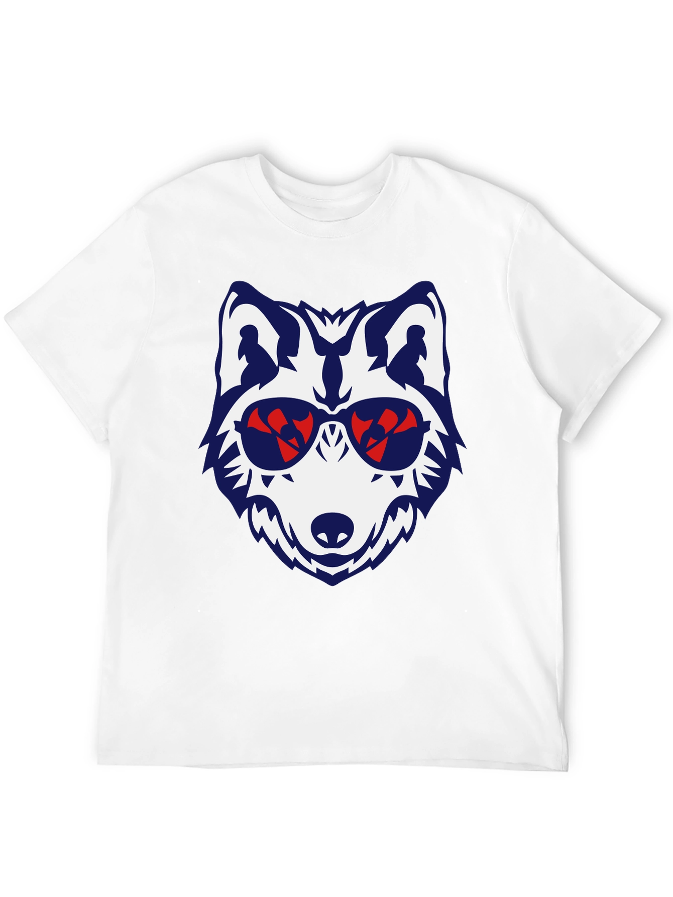 Cool Wolf Graphic T-Shirt - Unisex Black Tee