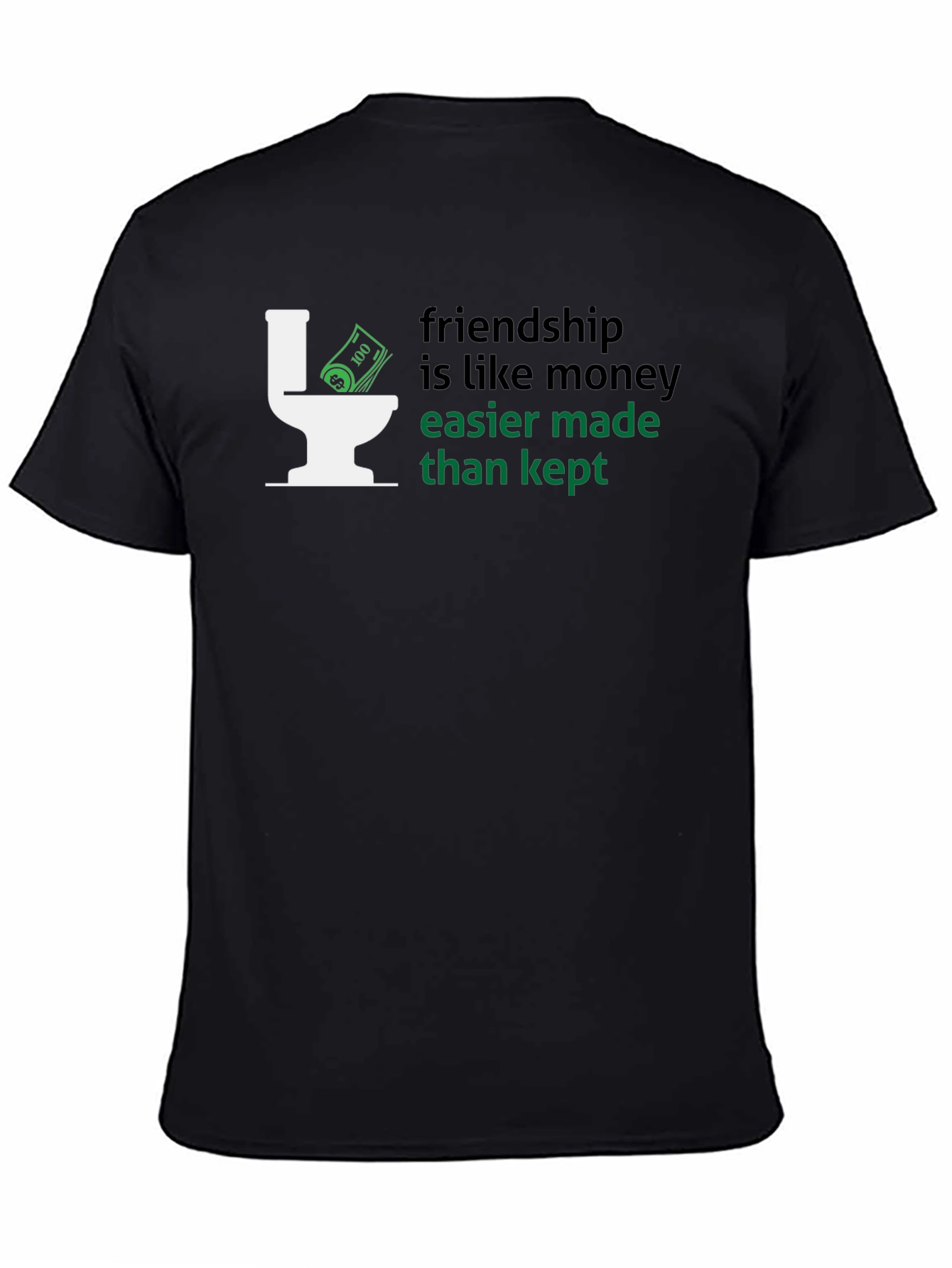 Friendship is Money Mens T-Shirt