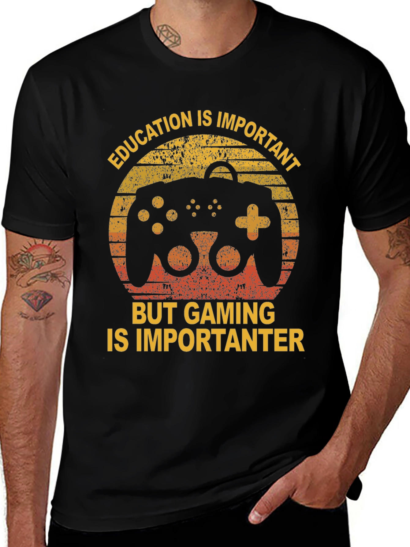 Gaming is Importanter T-Shirt - Gamer Apparel