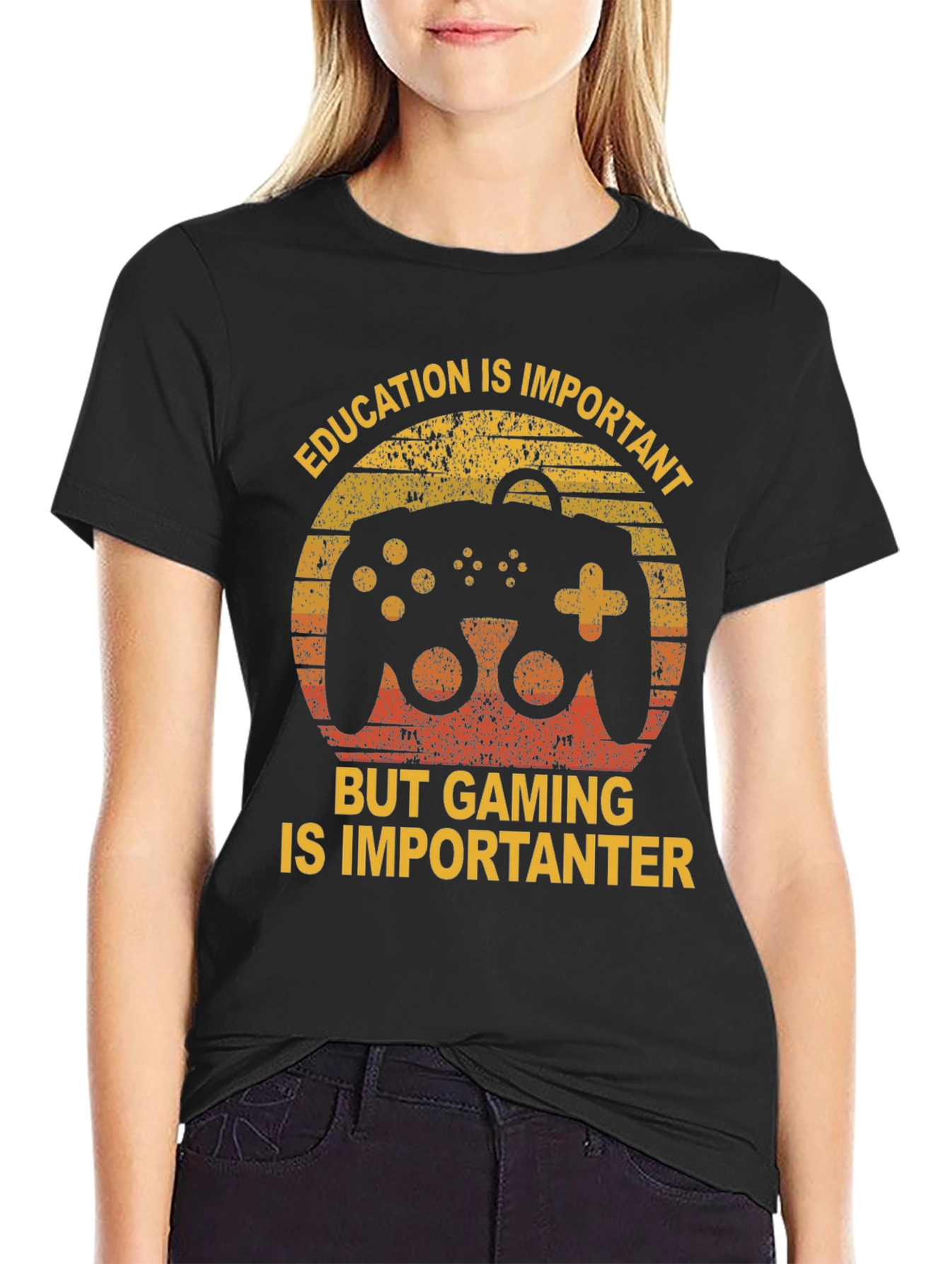 Gaming is Importanter T-Shirt - Gamer Apparel