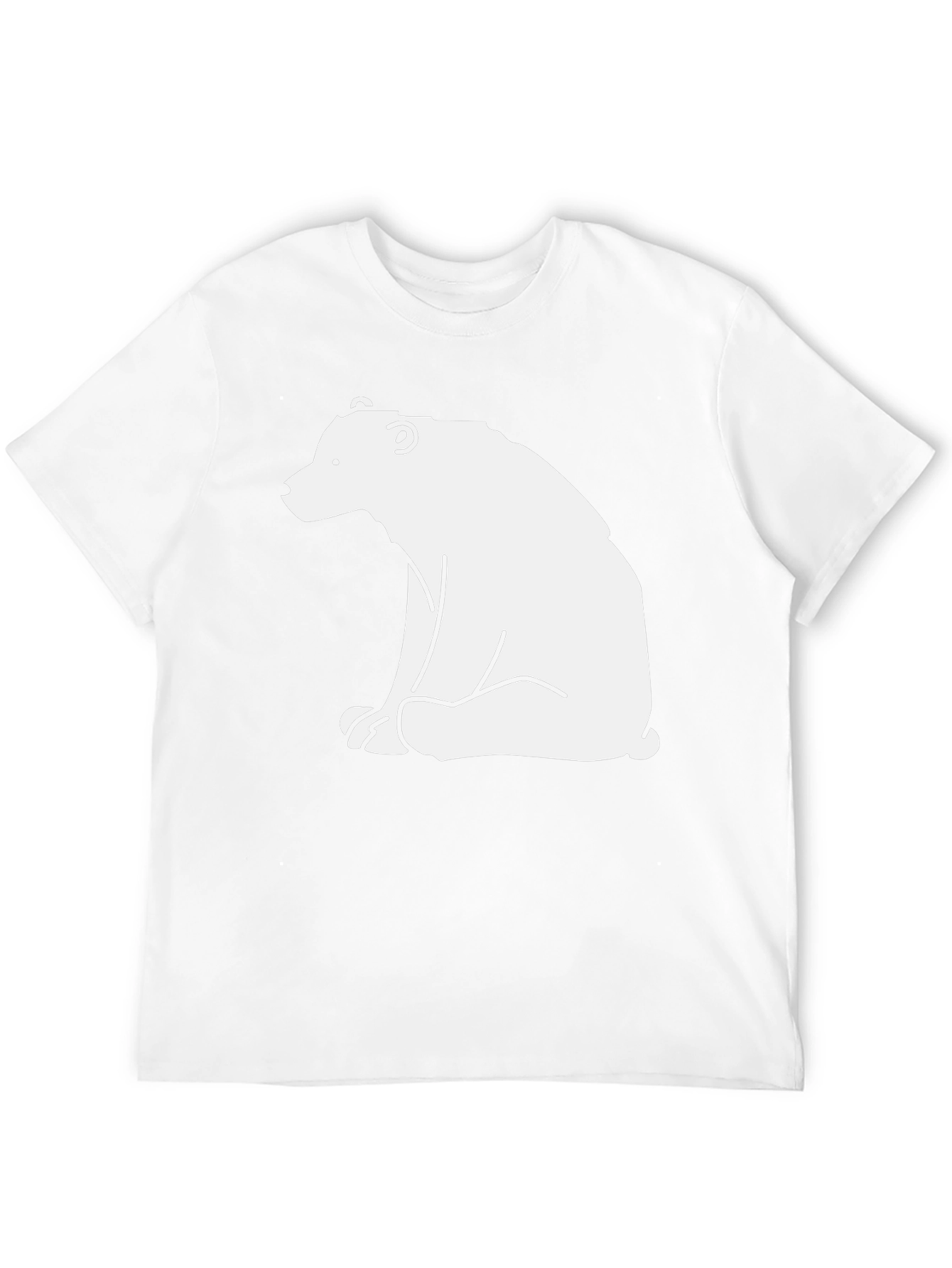 Bear Graphic Tee - Black Casual Shirt