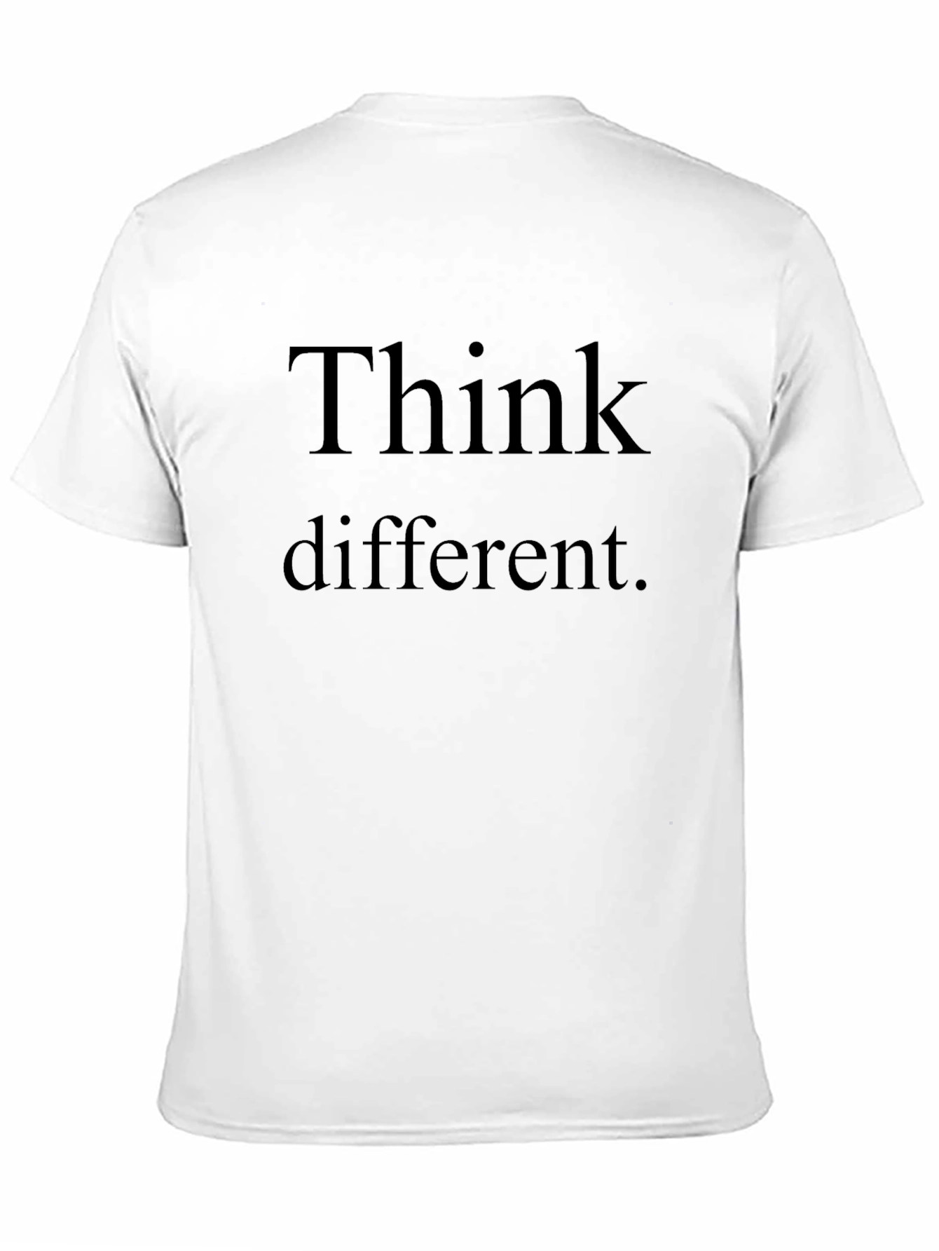 Think Different Black T-Shirt