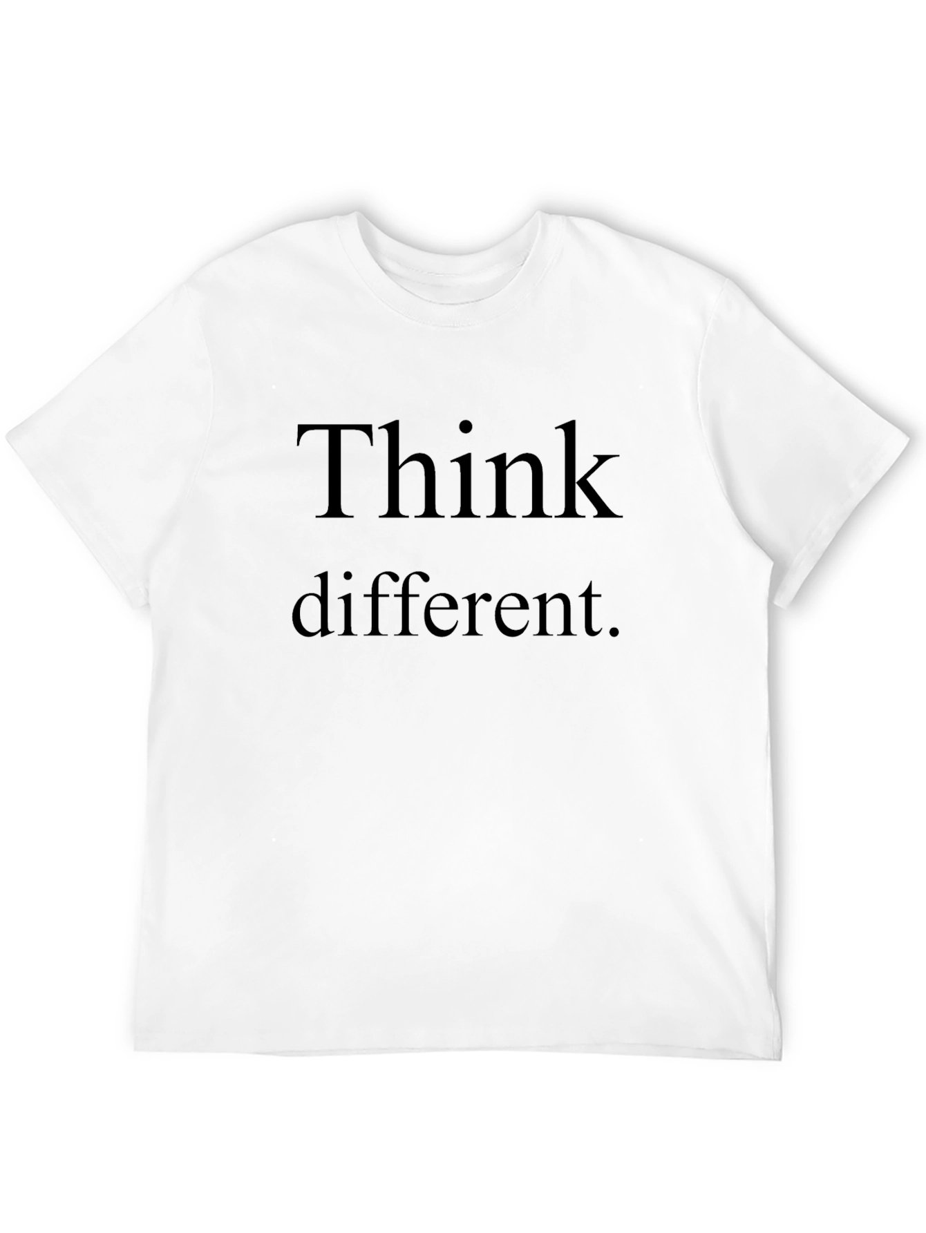 Think Different Black T-Shirt