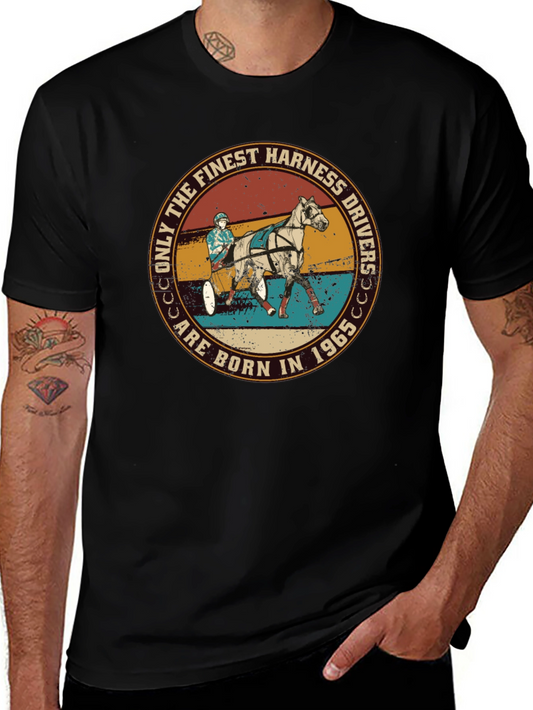 Finest Harness Drivers Born in 1965 Graphic T-Shirt