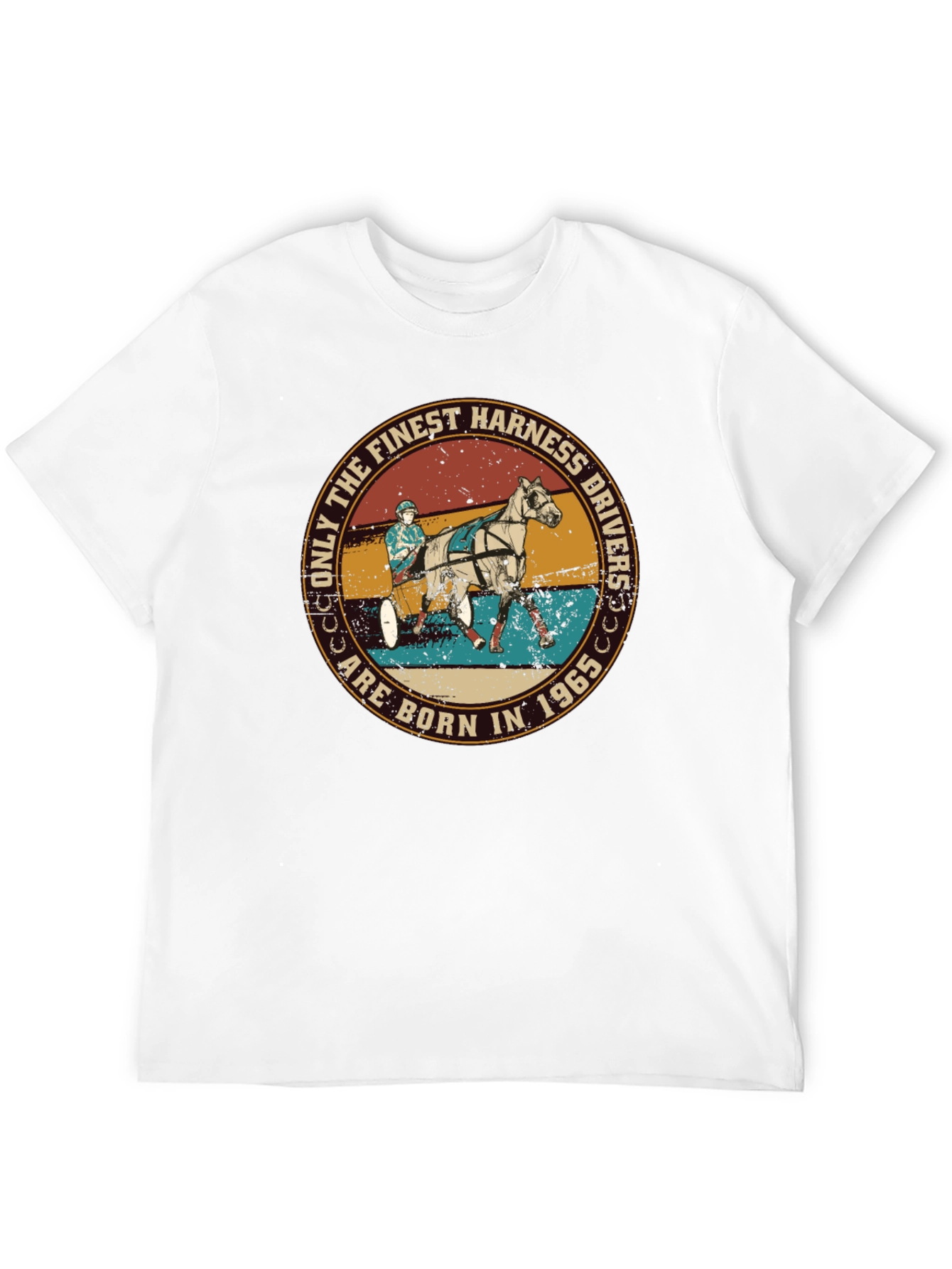 Finest Harness Drivers Born in 1965 Graphic T-Shirt