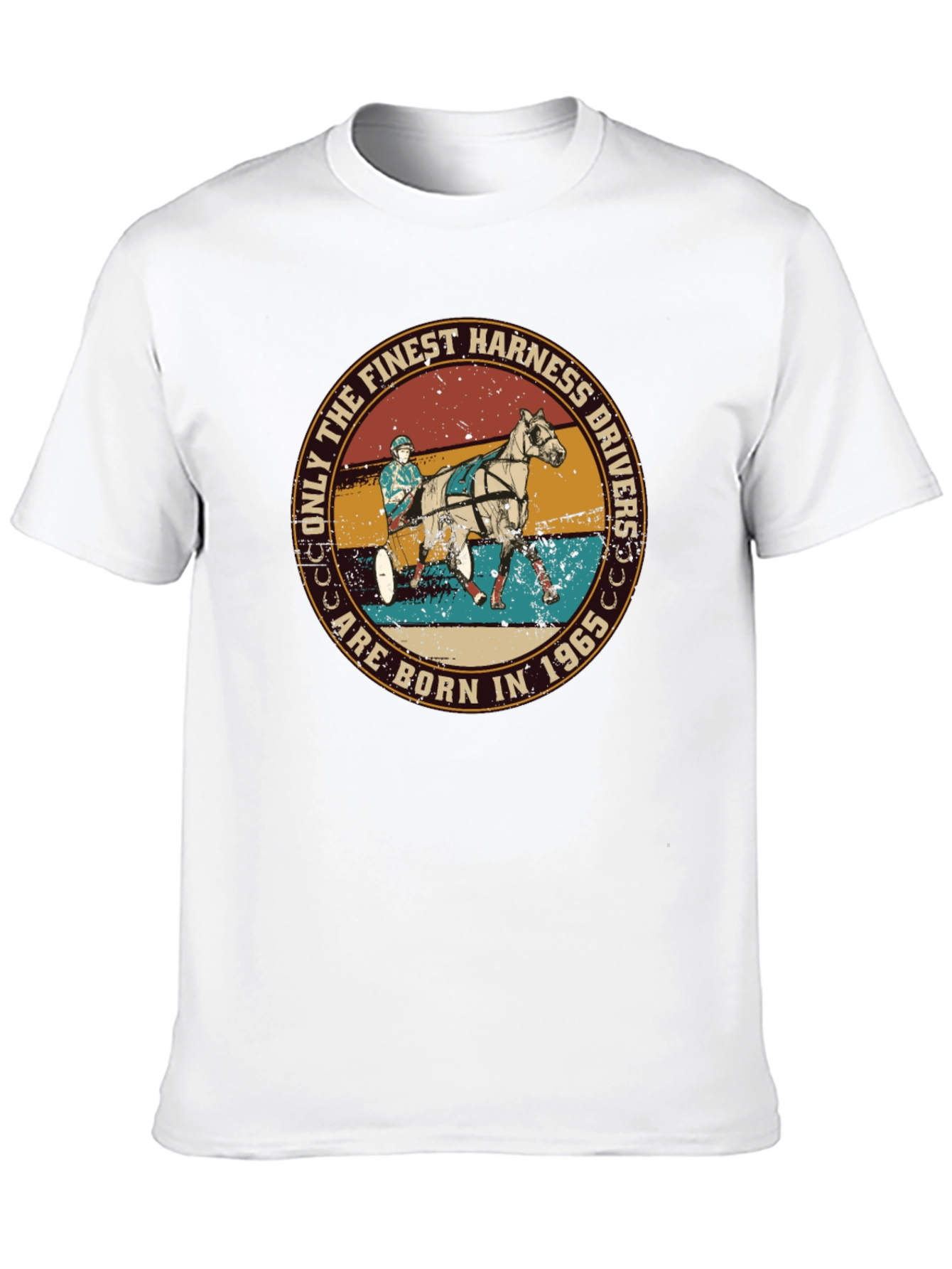 Finest Harness Drivers Born in 1965 Graphic T-Shirt