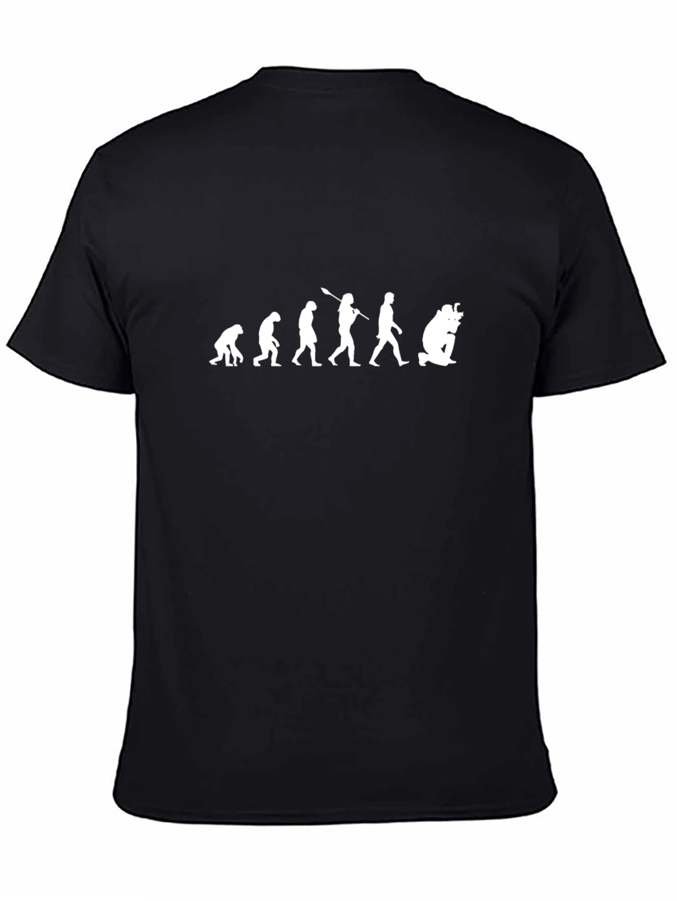 Evolution of Man Photographer T-Shirt