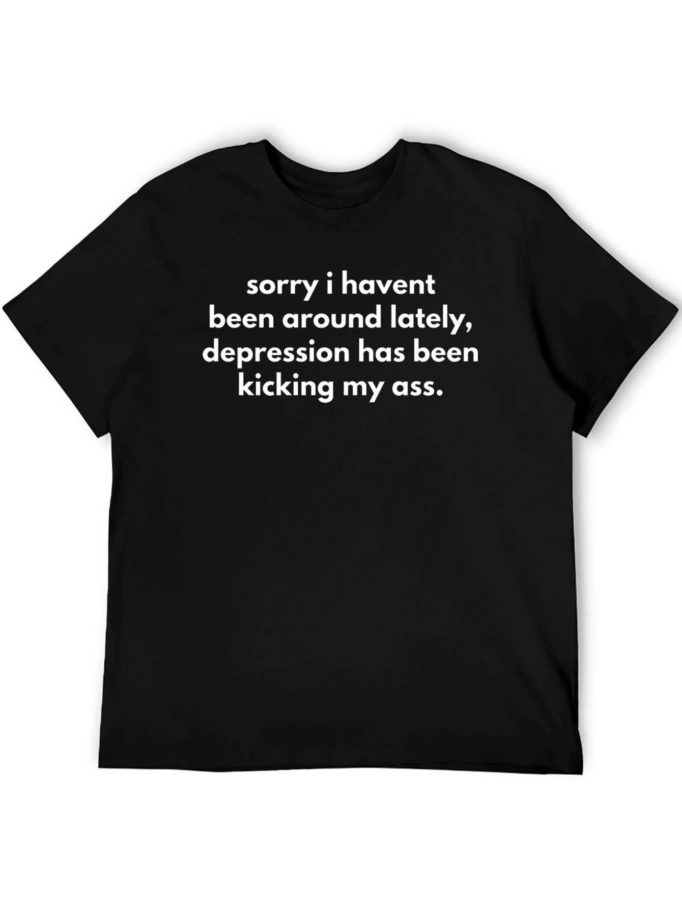 Depression Kickin My Ass Graphic Tee