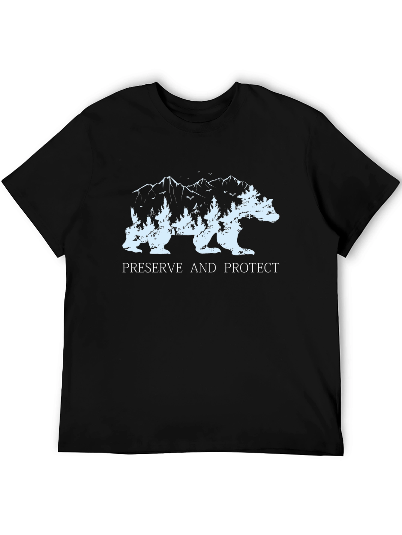 Preserve and Protect Bear Graphic T-Shirt