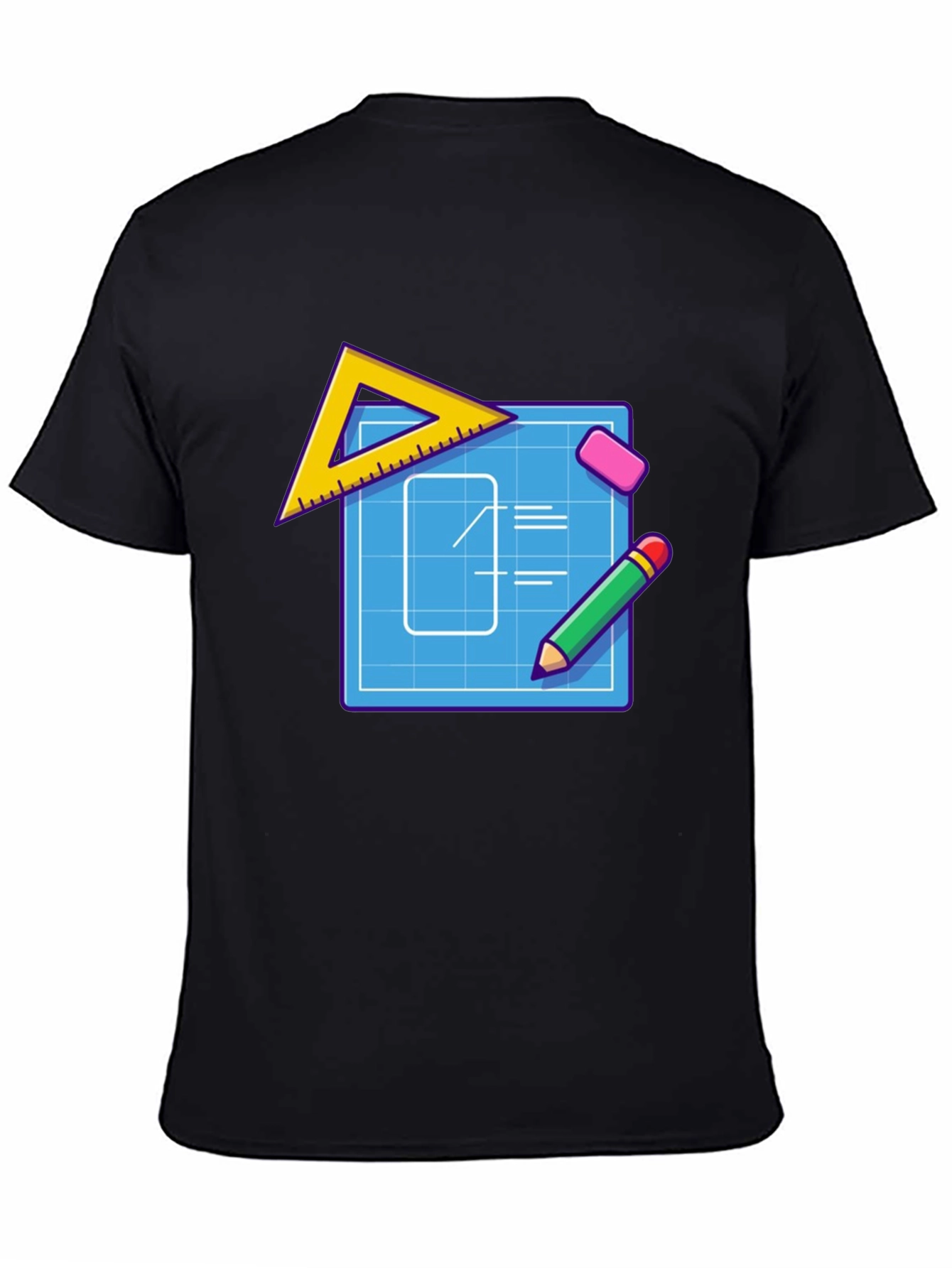 Blueprint Graphic Tee - Architect T-Shirt