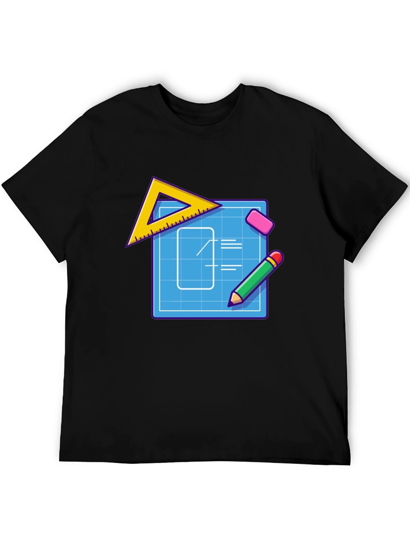 Blueprint Graphic Tee - Architect T-Shirt