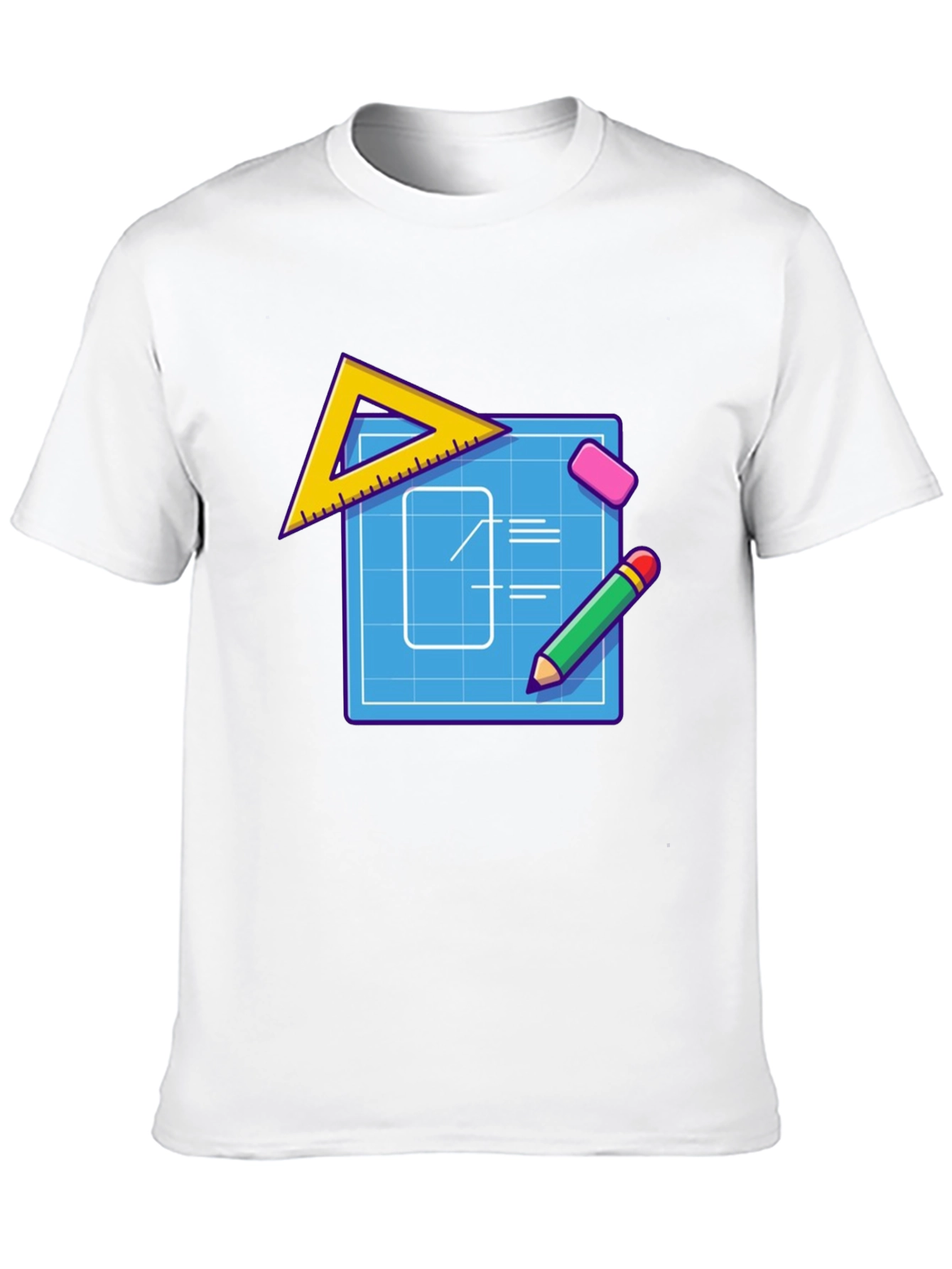 Blueprint Graphic Tee - Architect T-Shirt