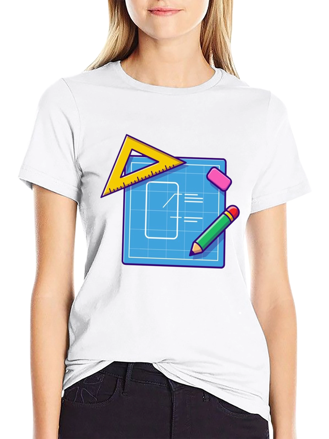 Blueprint Graphic Tee - Architect T-Shirt