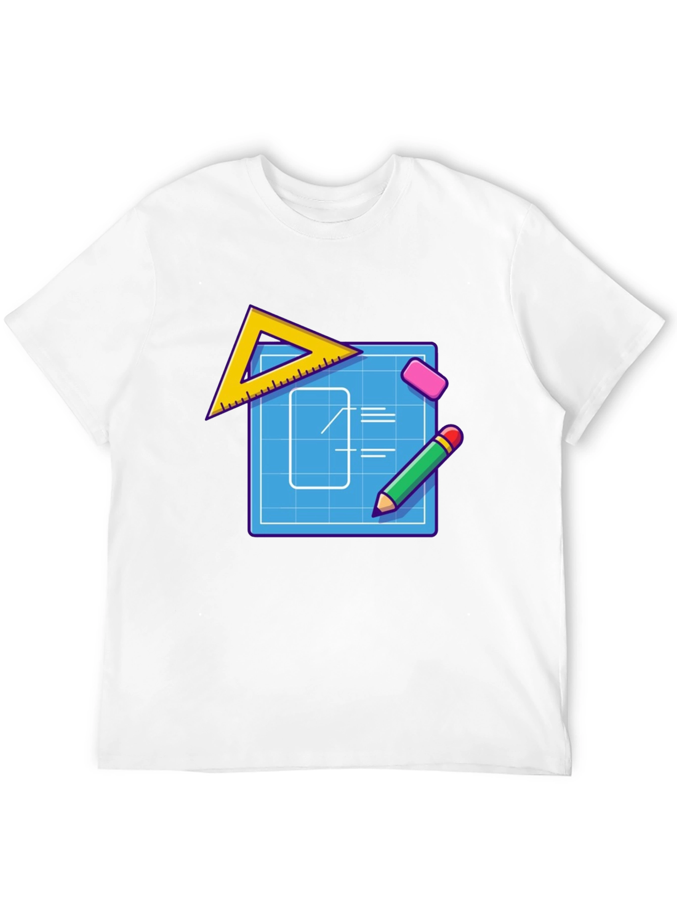 Blueprint Graphic Tee - Architect T-Shirt