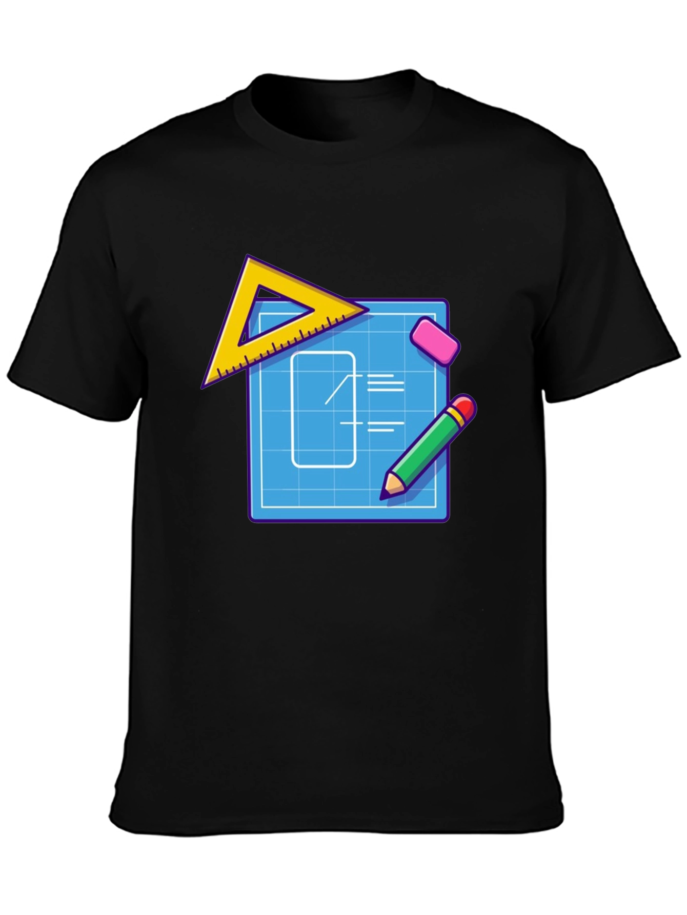 Blueprint Graphic Tee - Architect T-Shirt