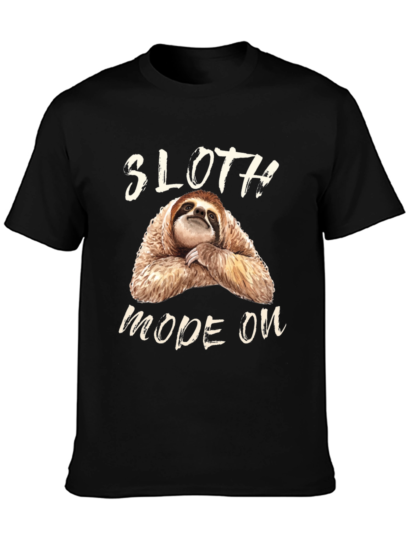 Sloth Mode On Graphic Tee - Relaxed Fit
