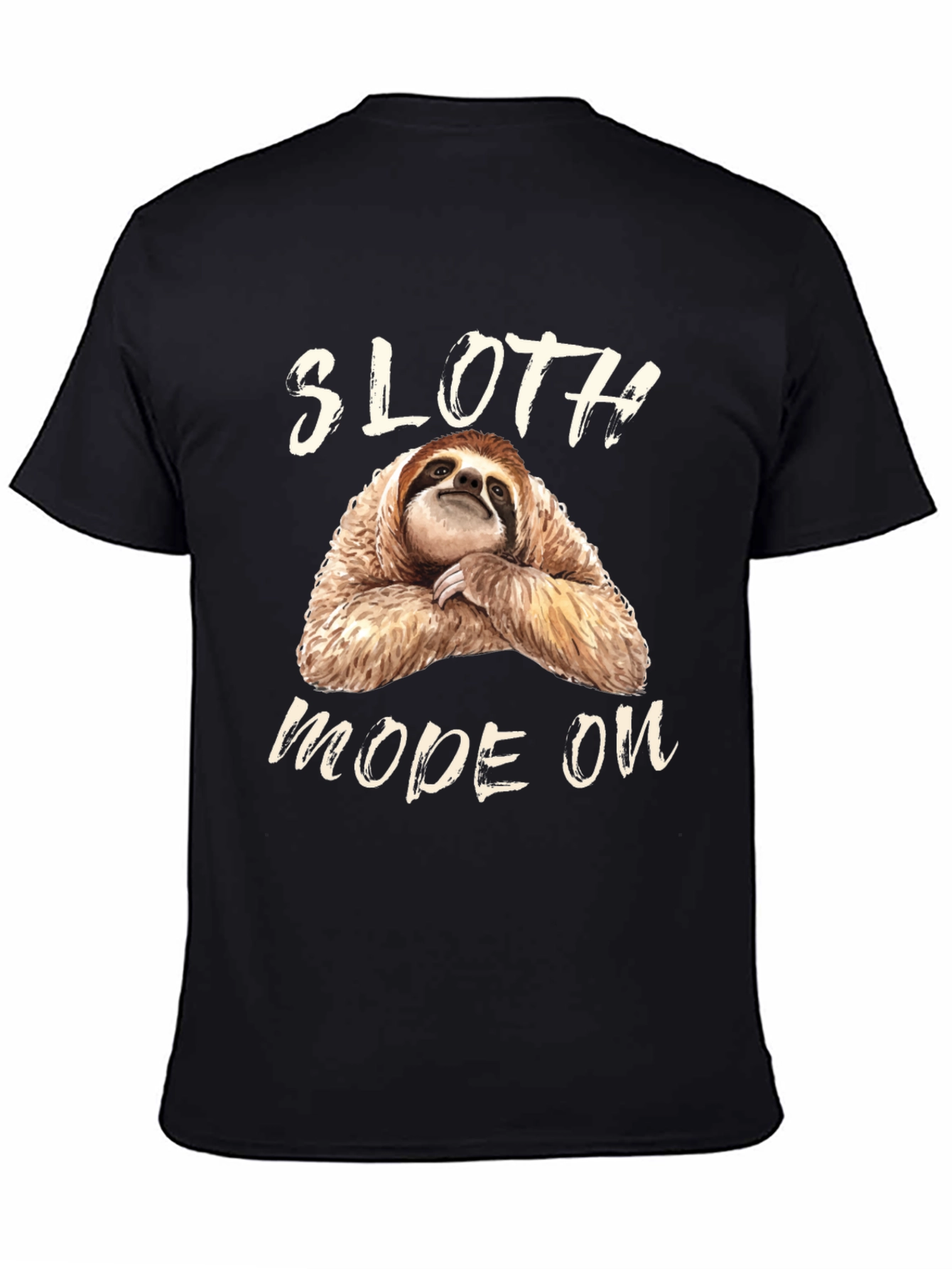 Sloth Mode On Graphic Tee - Relaxed Fit