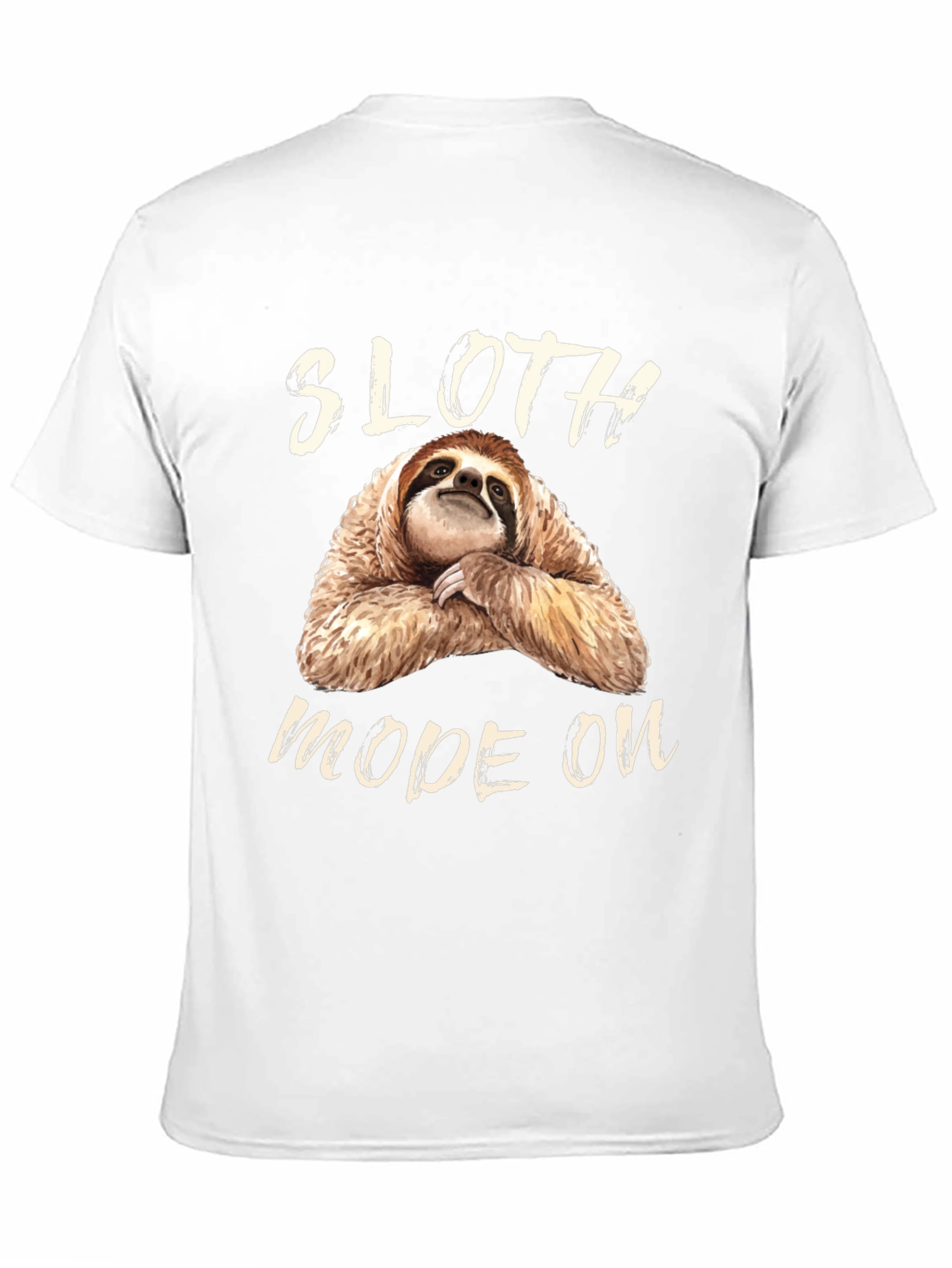 Sloth Mode On Graphic Tee - Relaxed Fit