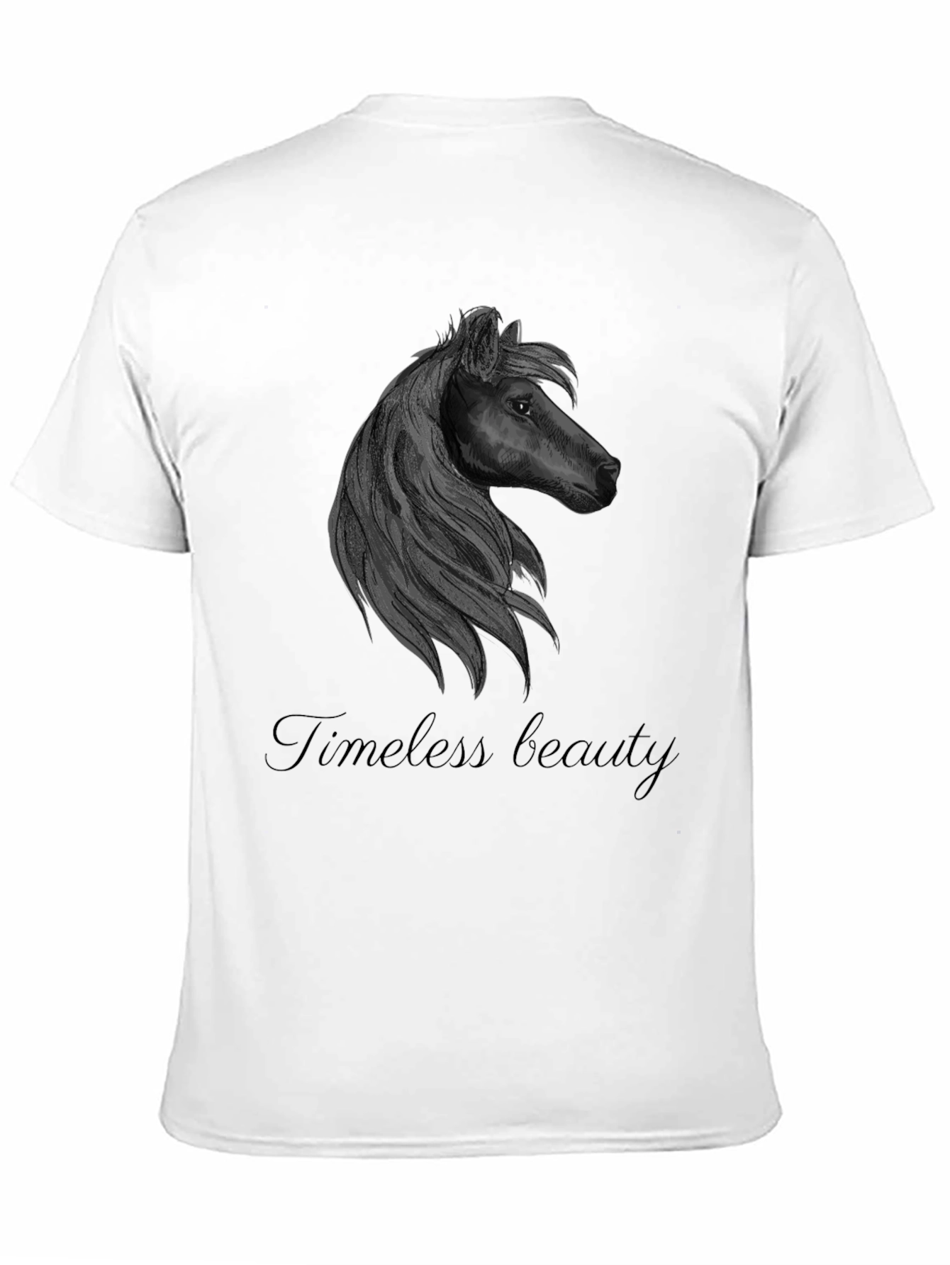 Timeless Beauty Horse Graphic T-Shirt