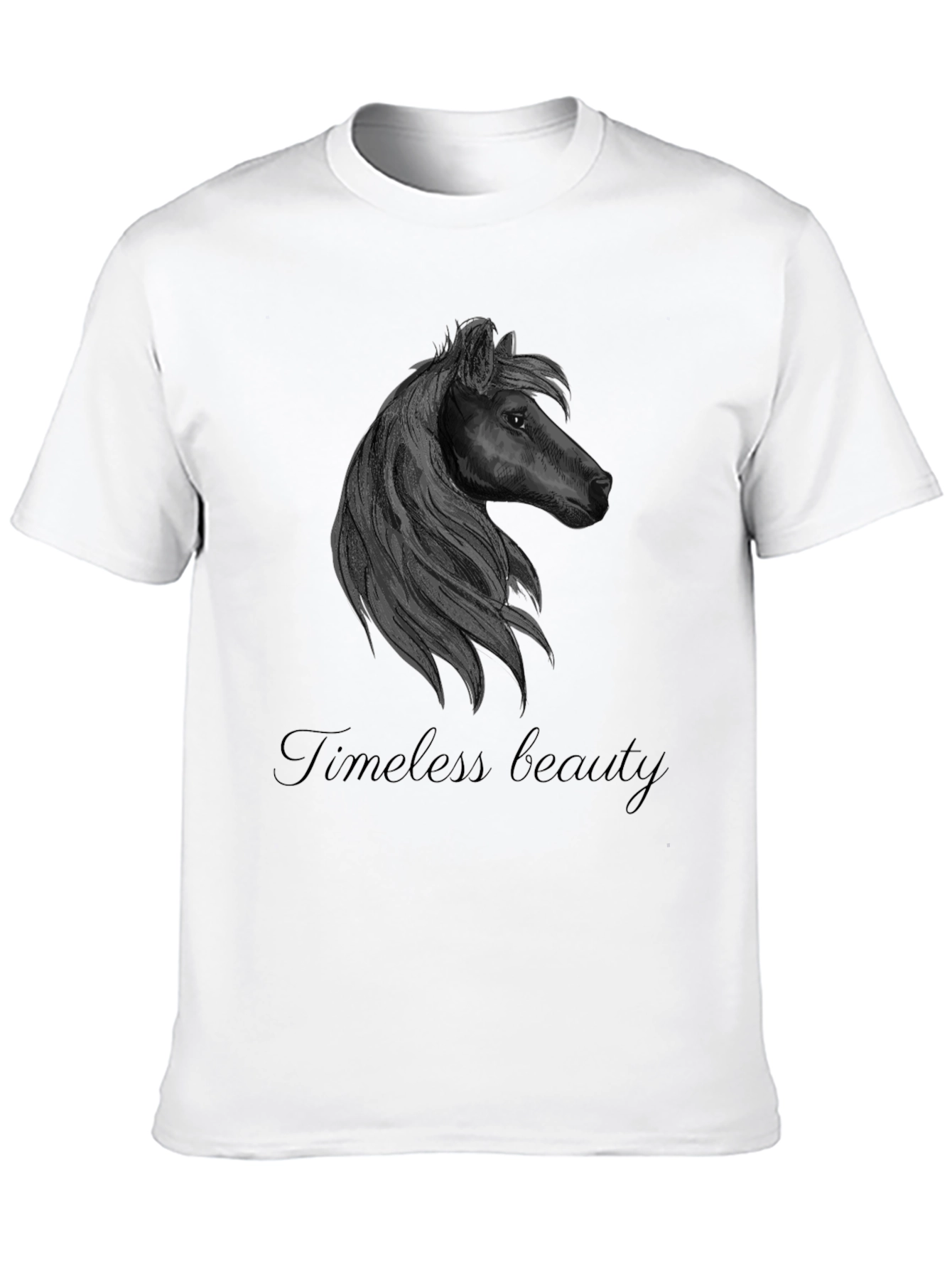 Timeless Beauty Horse Graphic T-Shirt