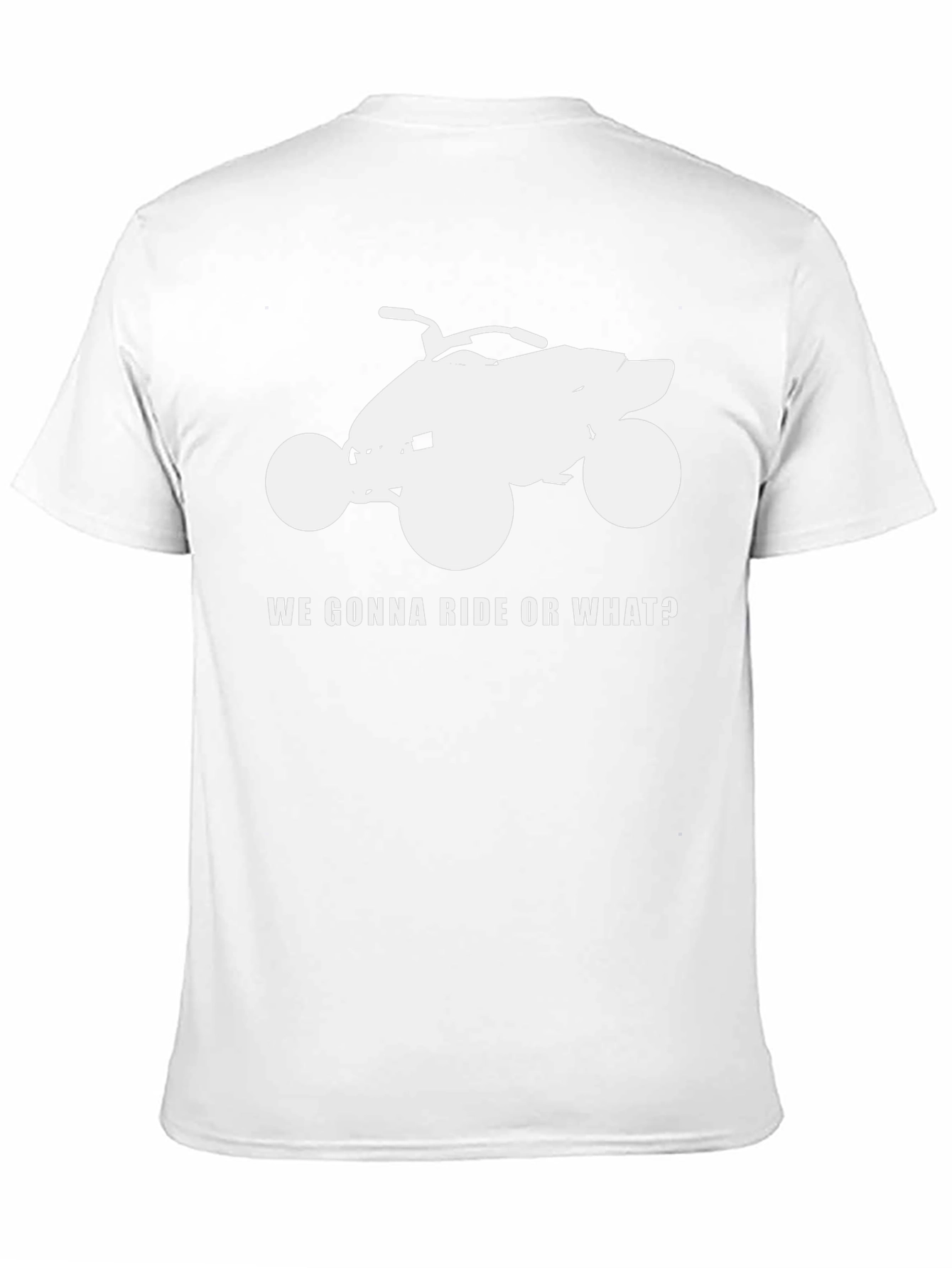 Ride or What? ATV Graphic T-Shirt