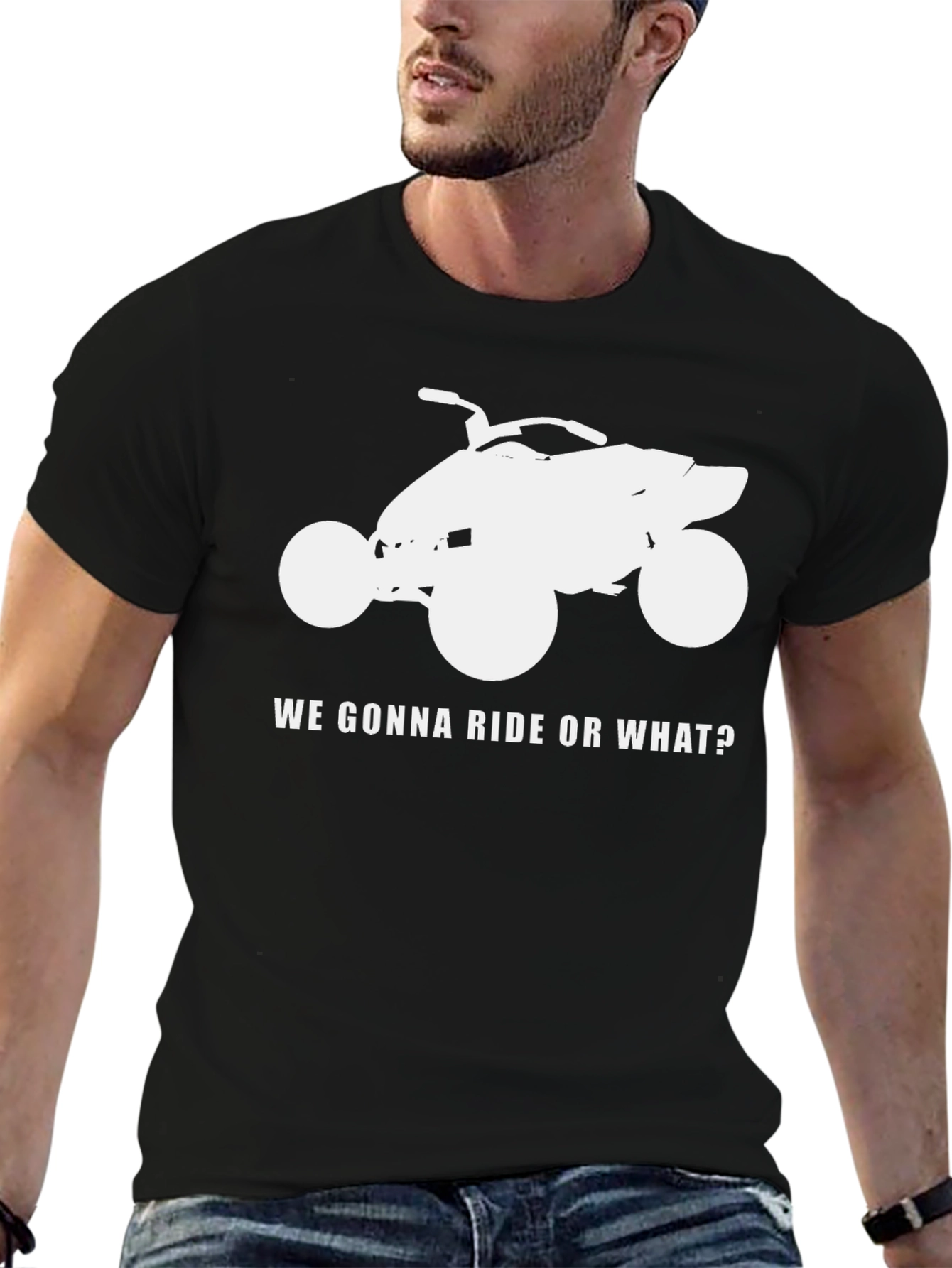 Ride or What? ATV Graphic T-Shirt