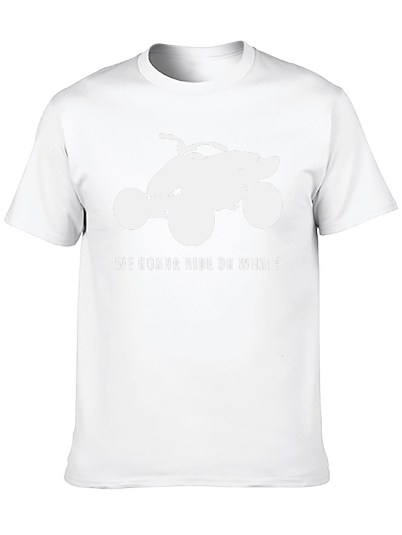 Ride or What? ATV Graphic T-Shirt