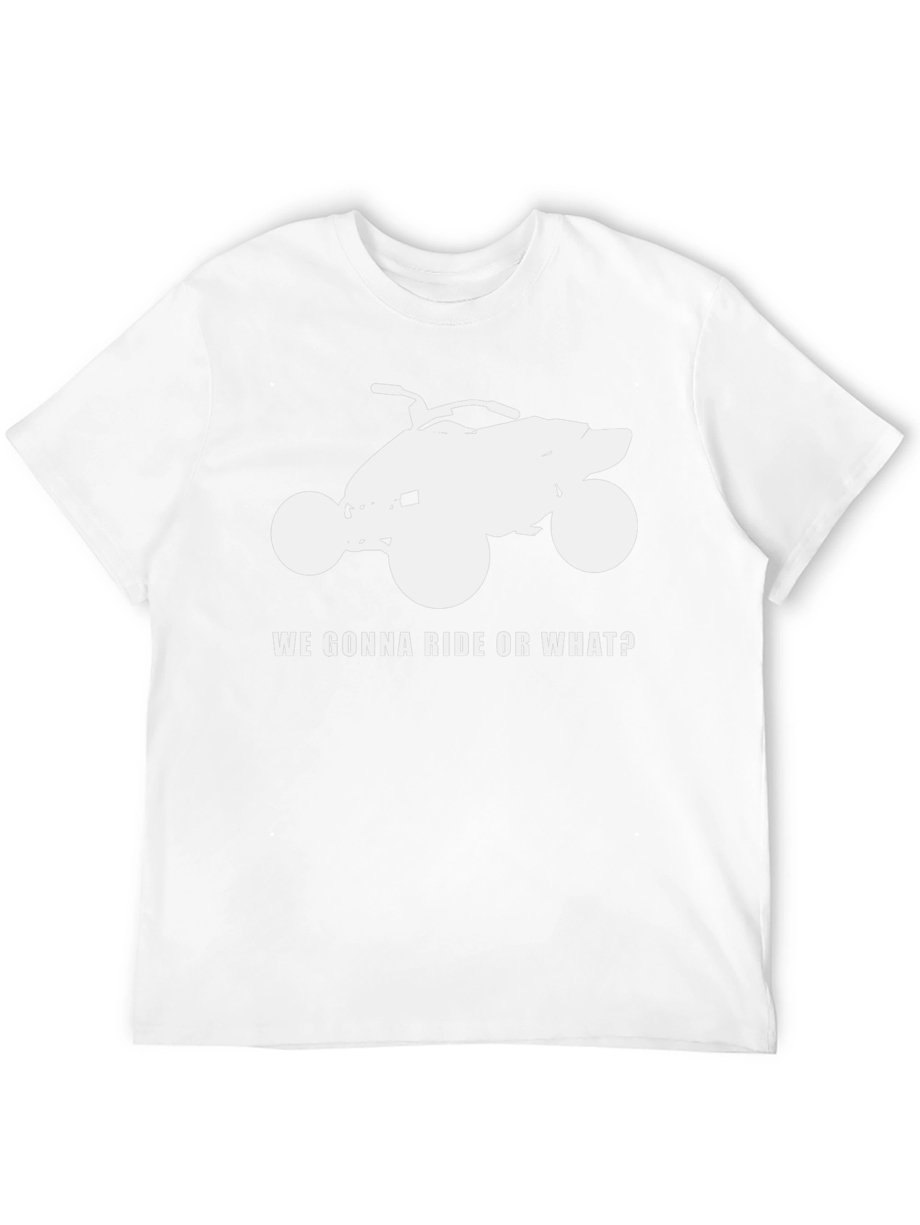 Ride or What? ATV Graphic T-Shirt