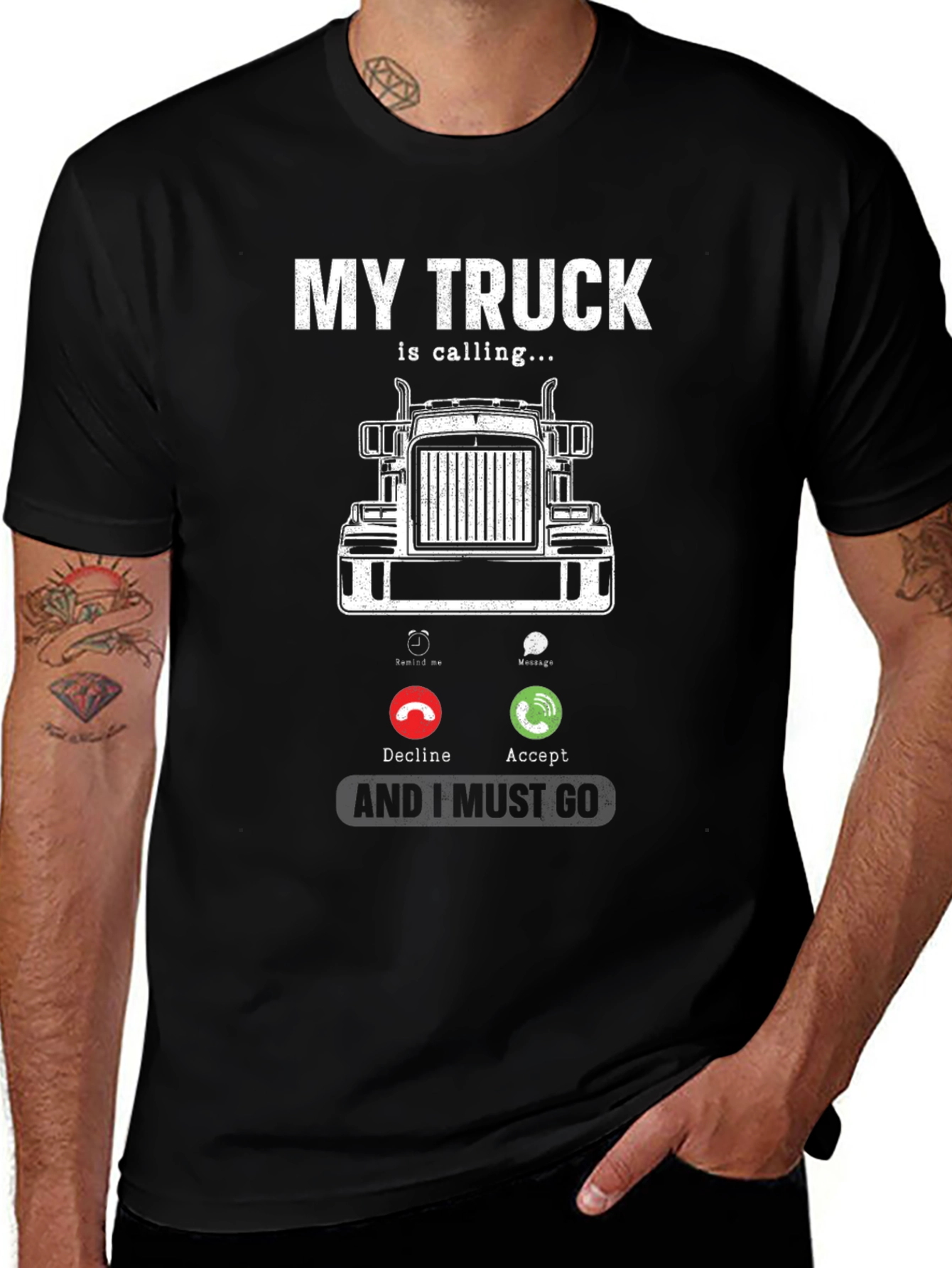 Truck Calling T-Shirt - Driver Humor Tee