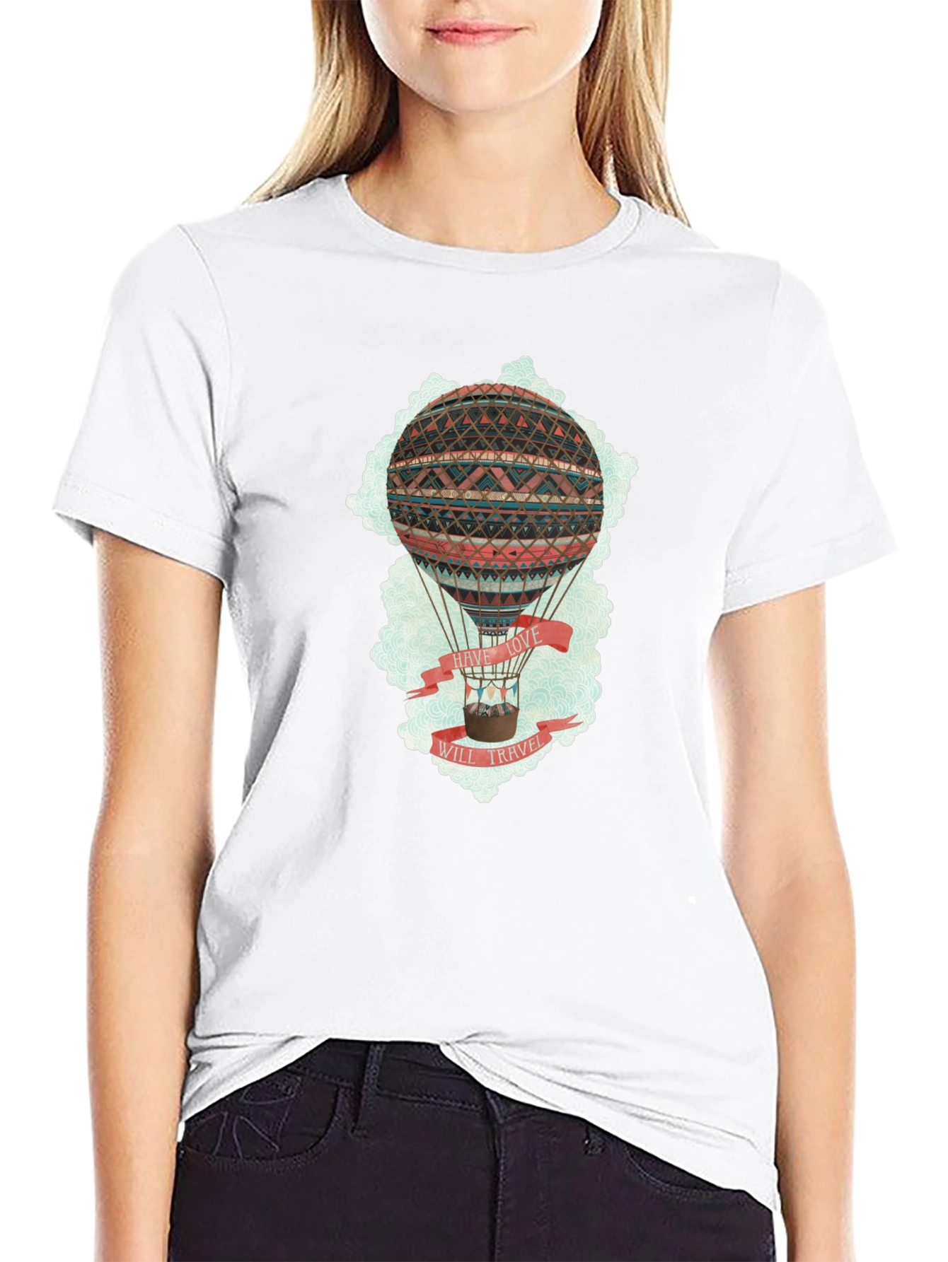 Hot Air Balloon Graphic Tee