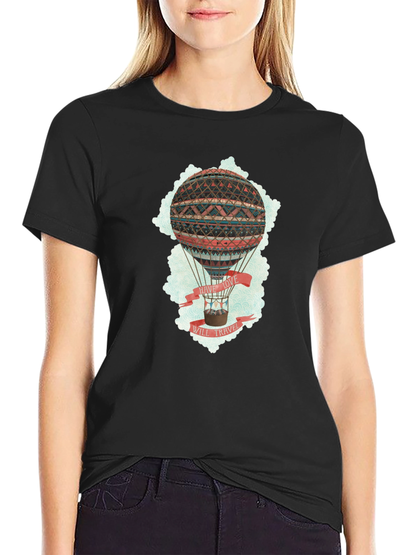 Hot Air Balloon Graphic Tee
