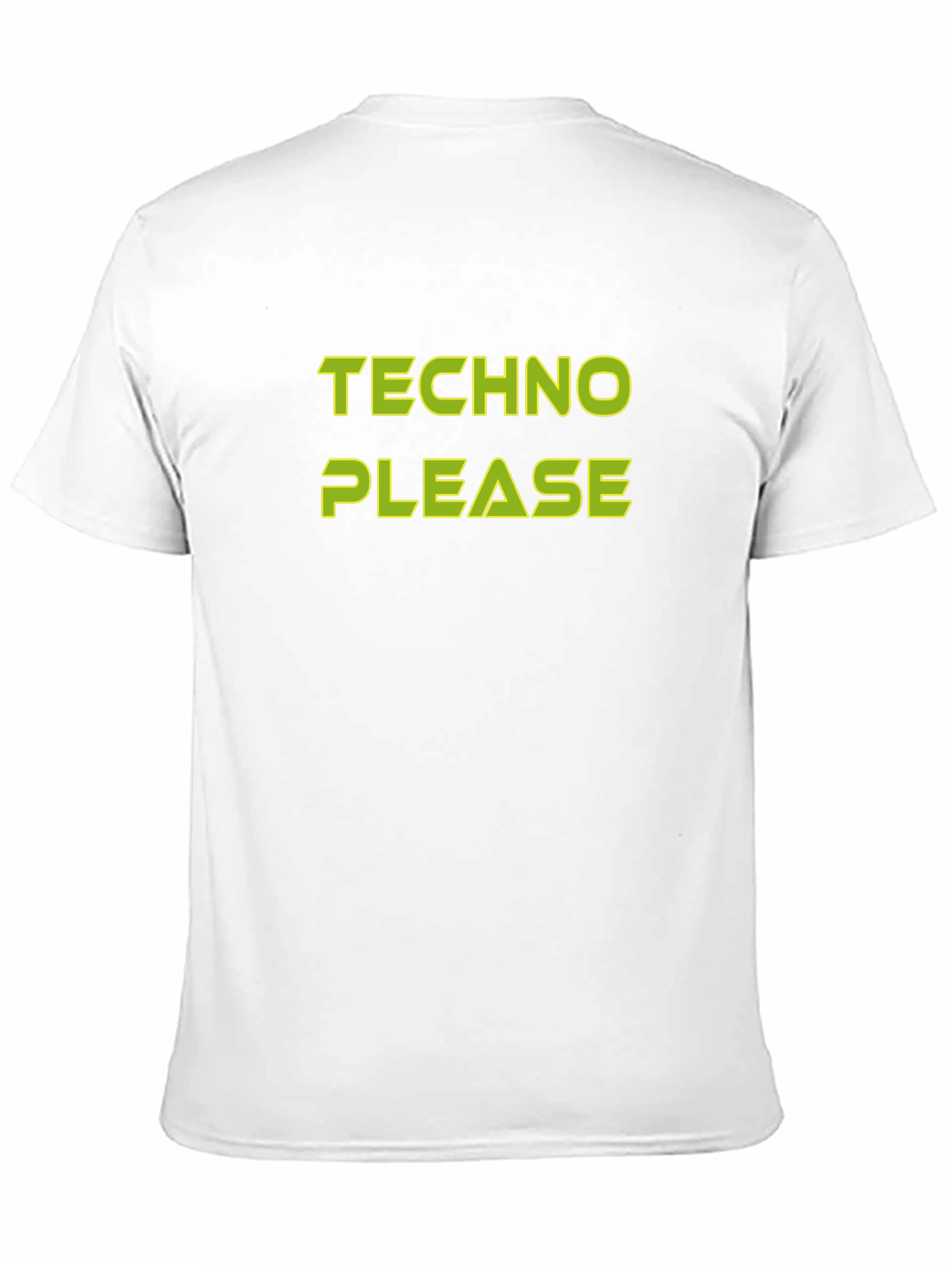 Techno Please Graphic T-Shirt