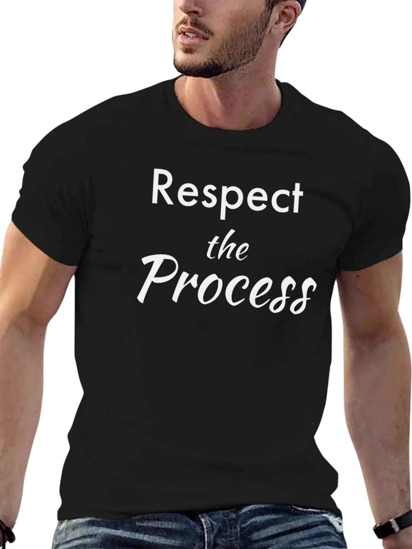 Respect The Process Graphic T-Shirt