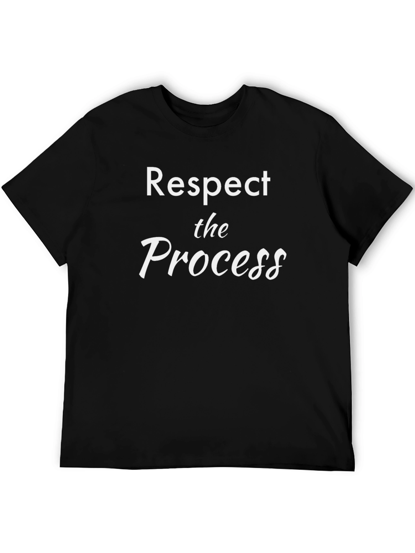 Respect The Process Graphic T-Shirt