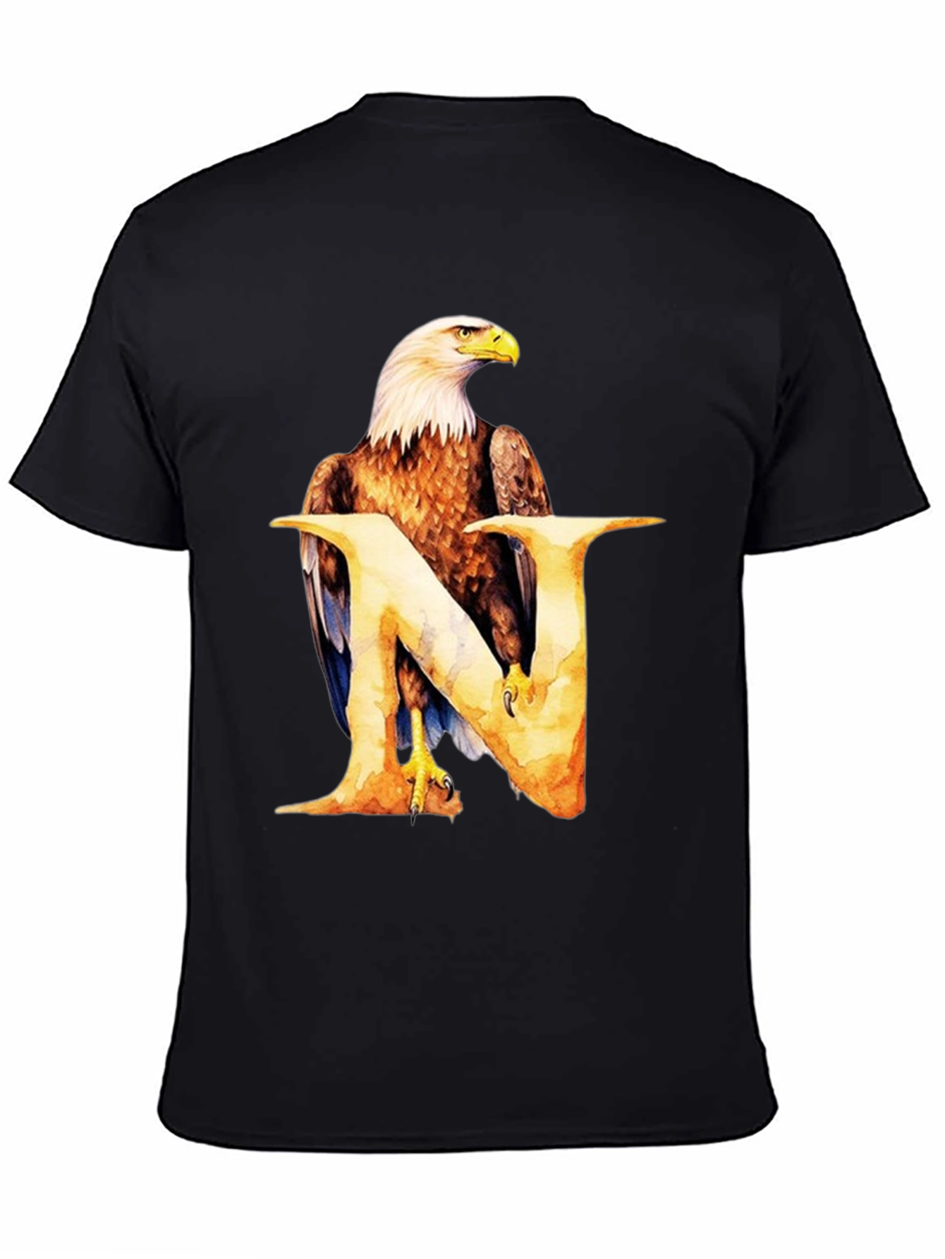 Eagle Letter N Graphic T-Shirt