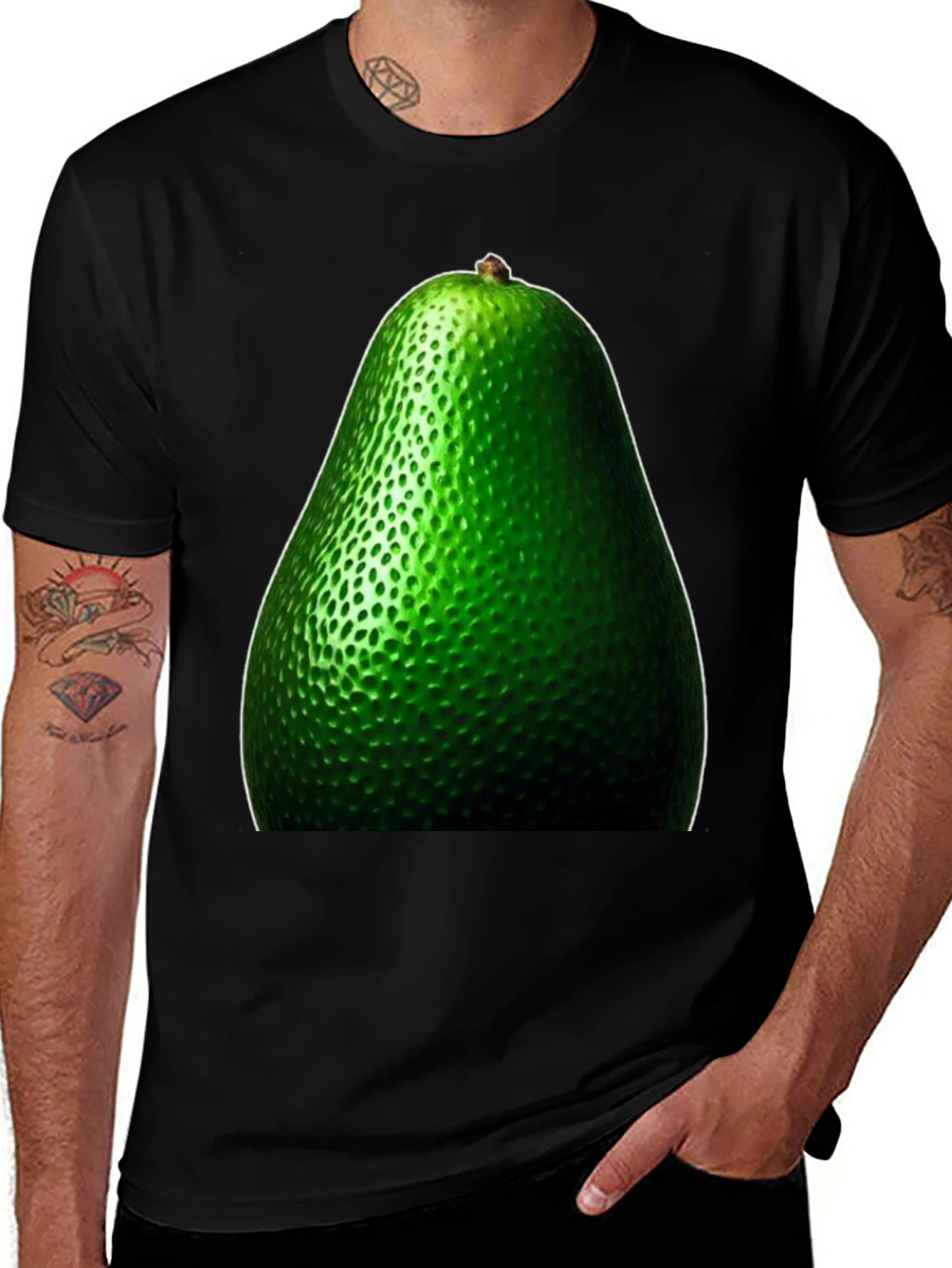 Avocado Graphic Tee - Soft Cotton Comfort
