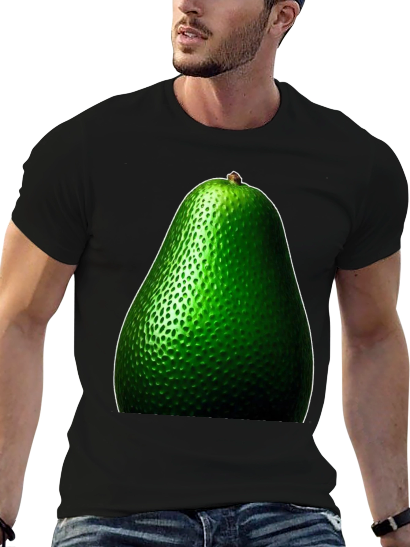 Avocado Graphic Tee - Soft Cotton Comfort