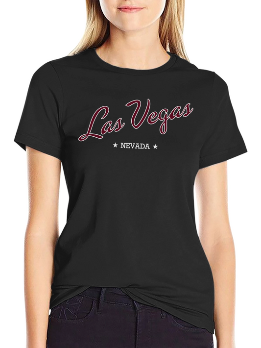 Las Vegas Nevada Black Graphic Tee