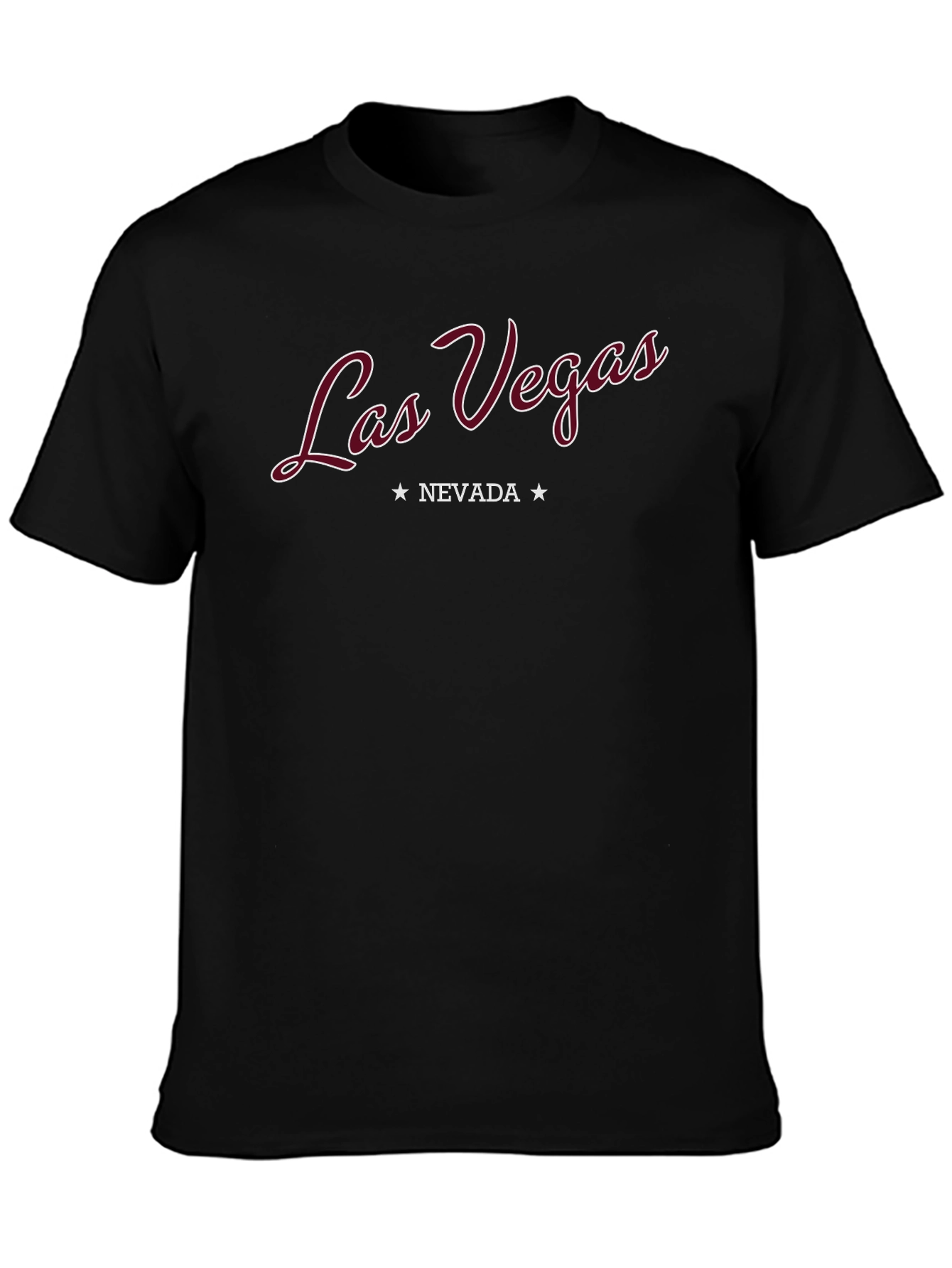 Las Vegas Nevada Black Graphic Tee