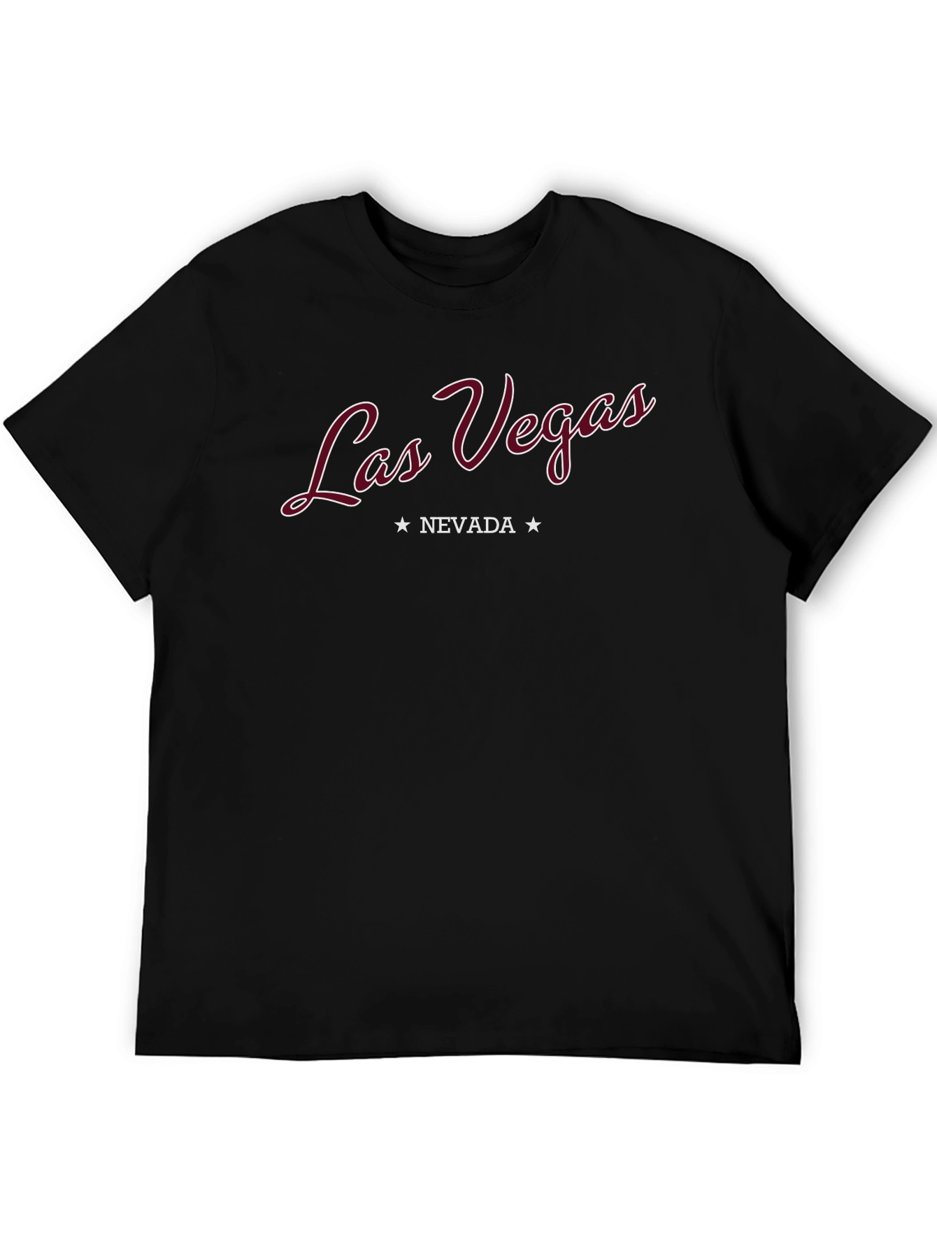 Las Vegas Nevada Black Graphic Tee