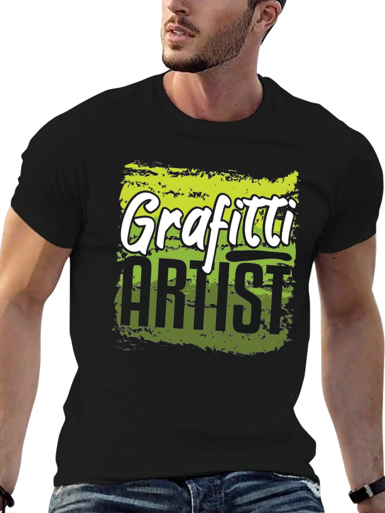 Graffiti Artist Graphic T-Shirt - Urban Style