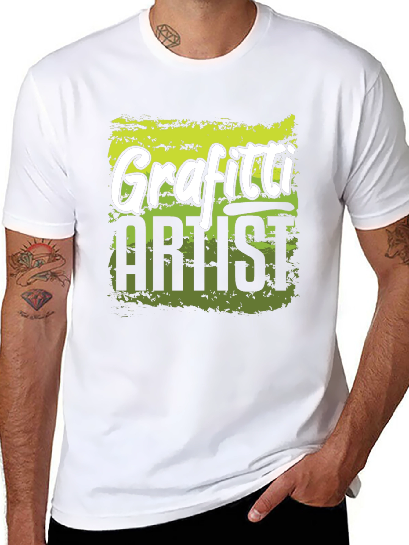 Graffiti Artist Graphic T-Shirt - Urban Style