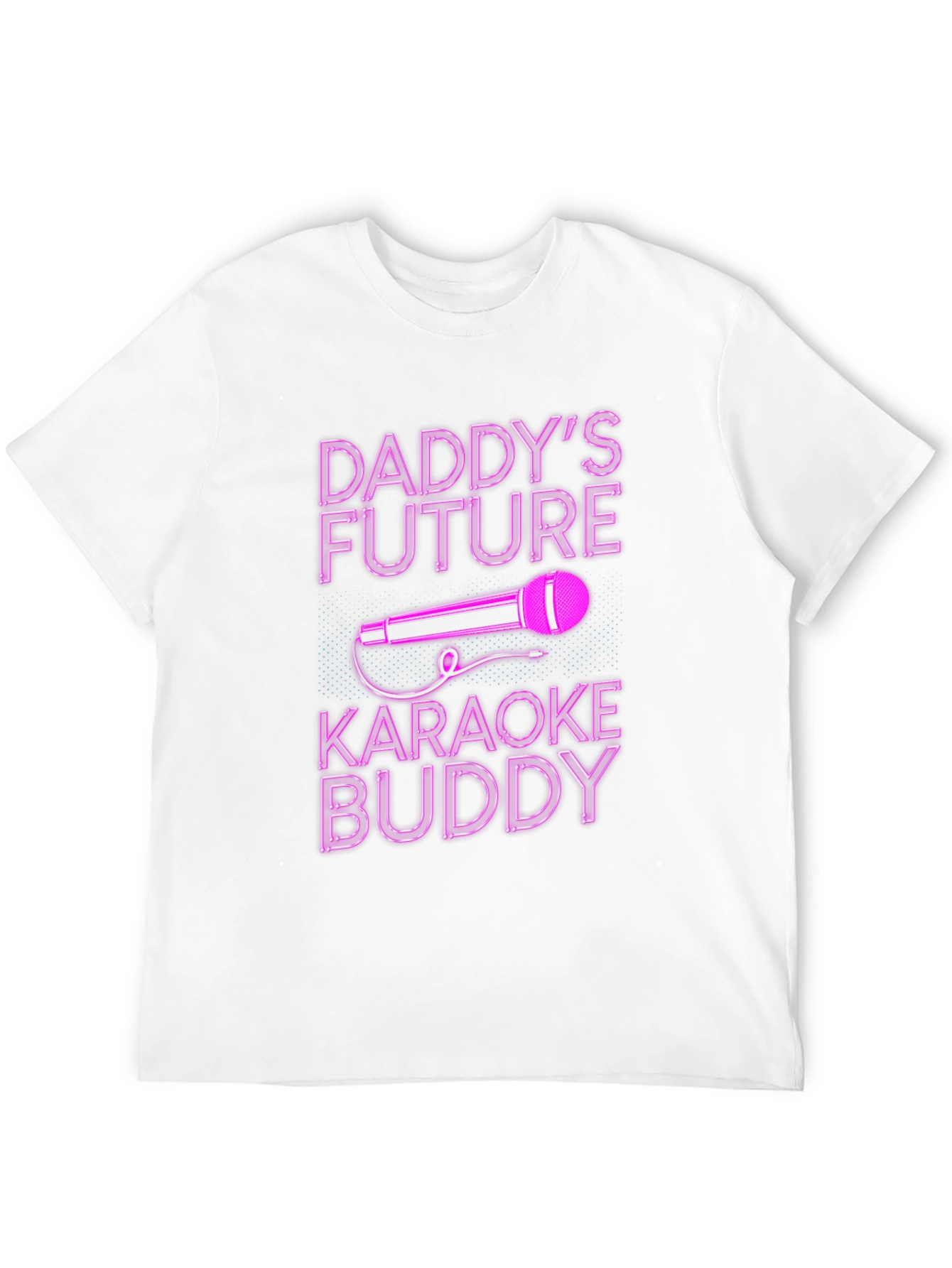 Daddys Future Karaoke Buddy Black T-Shirt