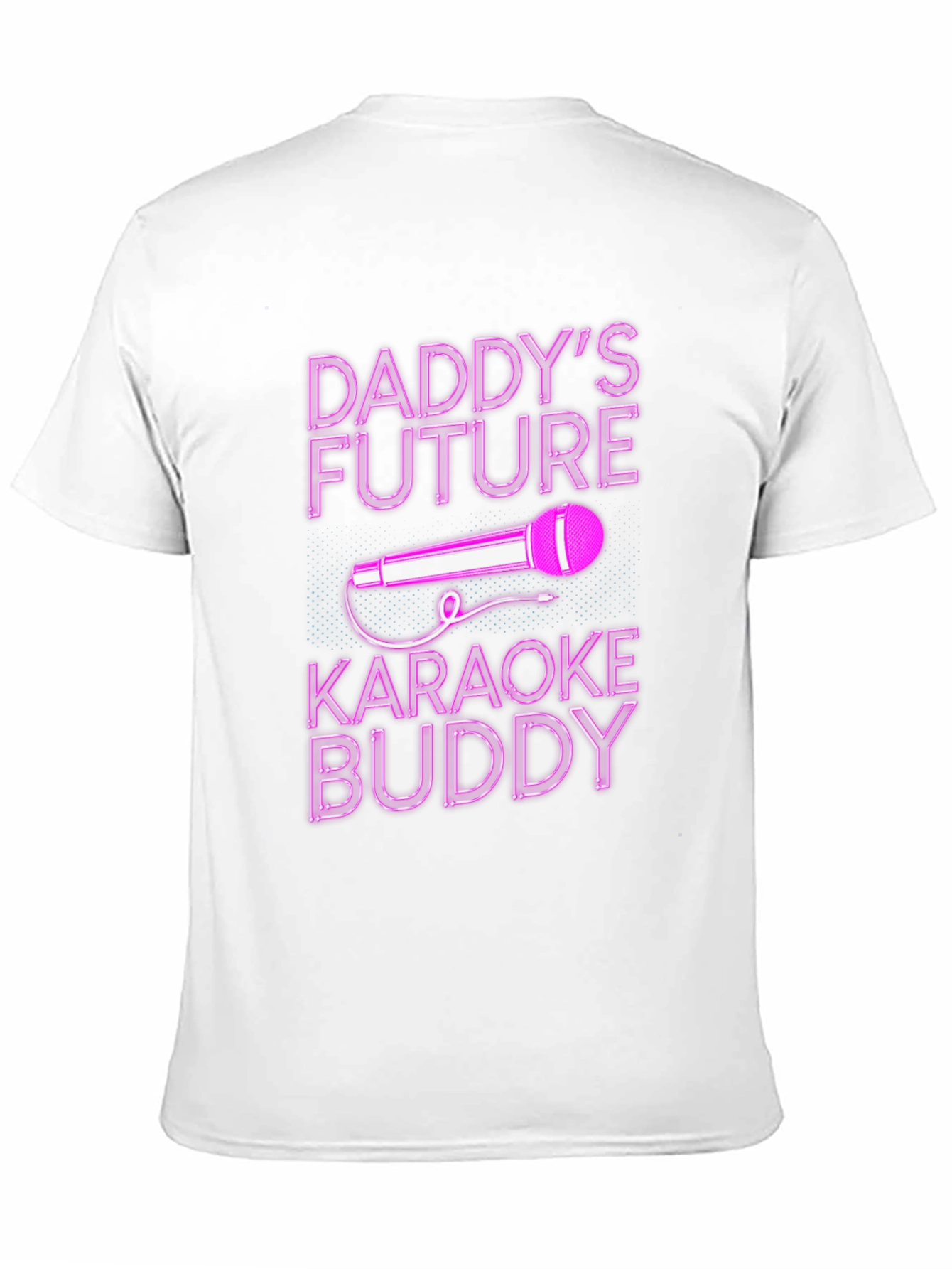 Daddys Future Karaoke Buddy Black T-Shirt