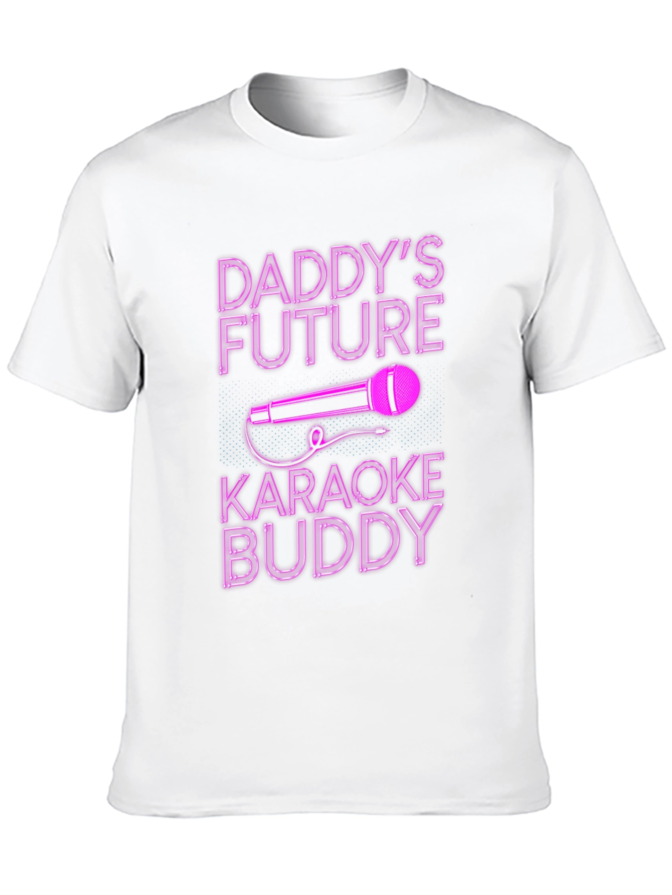 Daddys Future Karaoke Buddy Black T-Shirt