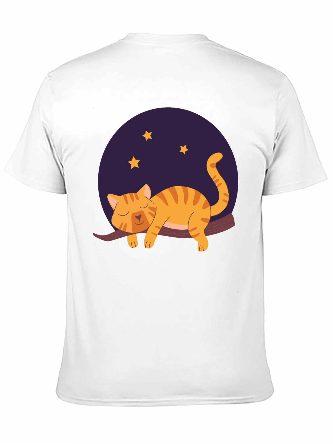 Cute Cat Nap T-Shirt - Unisex Black Tee