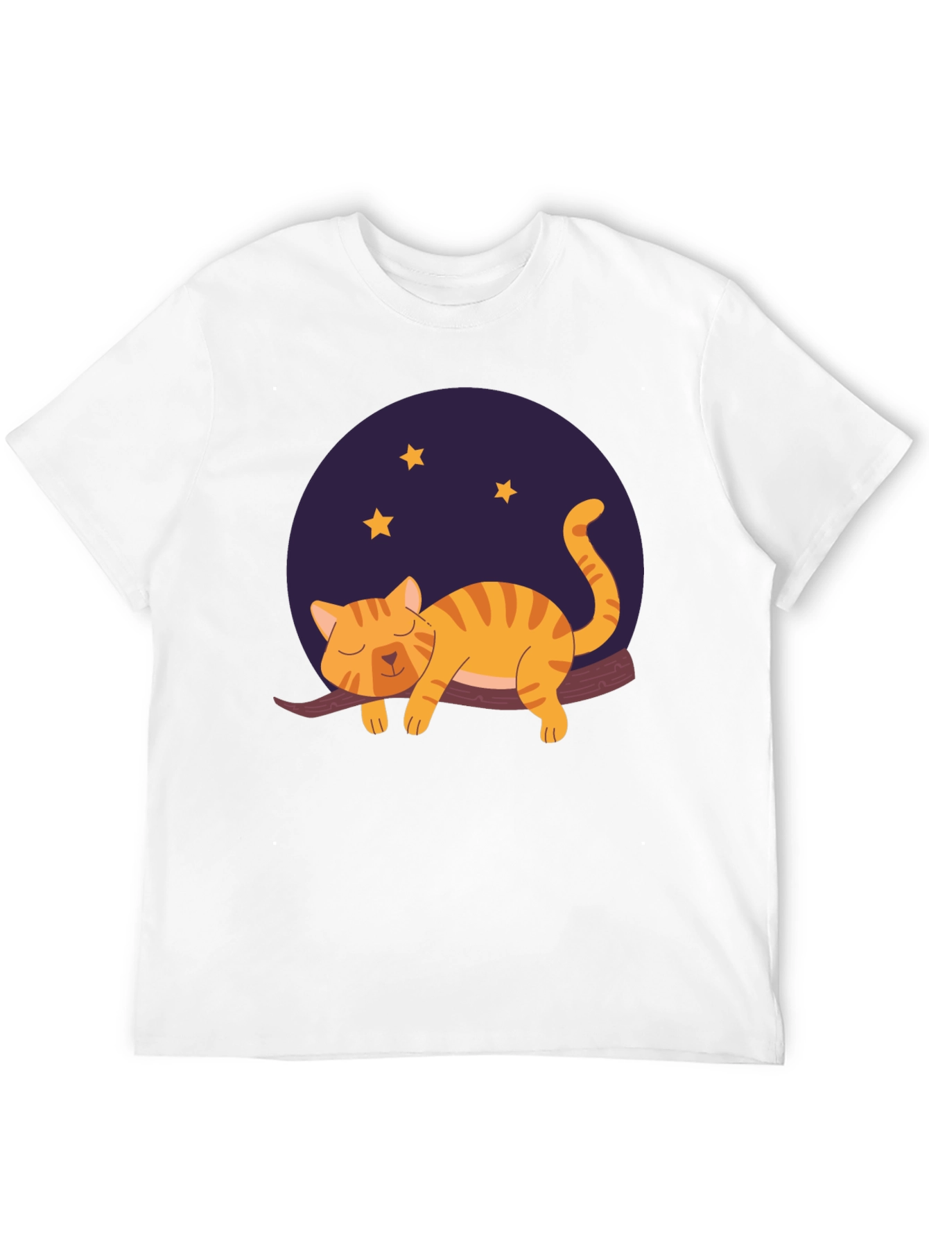 Cute Cat Nap T-Shirt - Unisex Black Tee