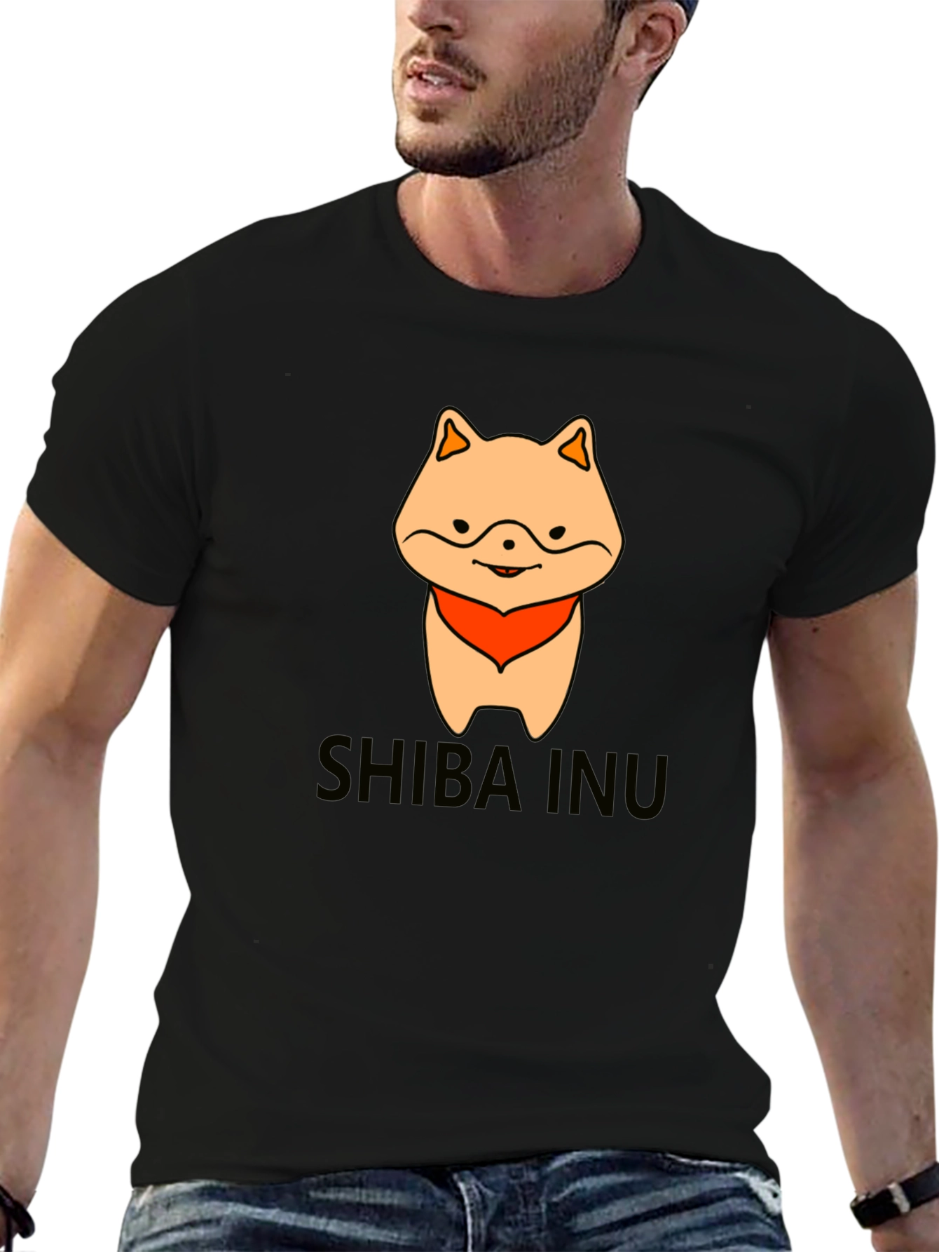 Shiba Inu Graphic Tee - Soft Cotton Comfort